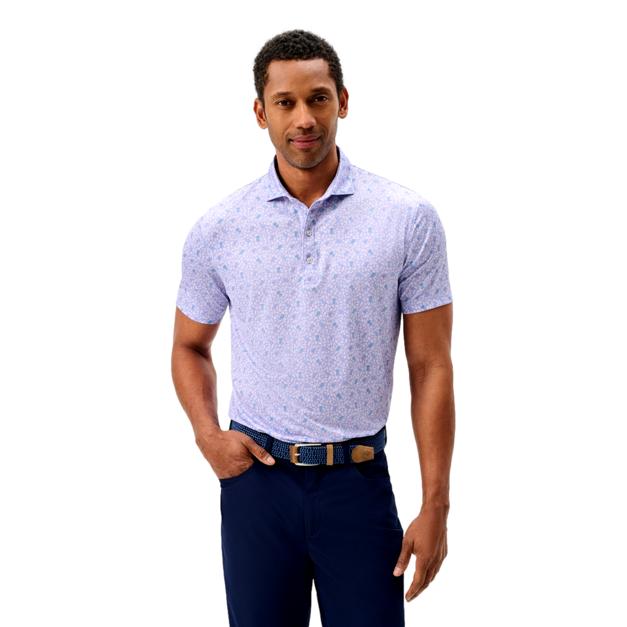 Island Cocktail Men's Golf Polo Shirt