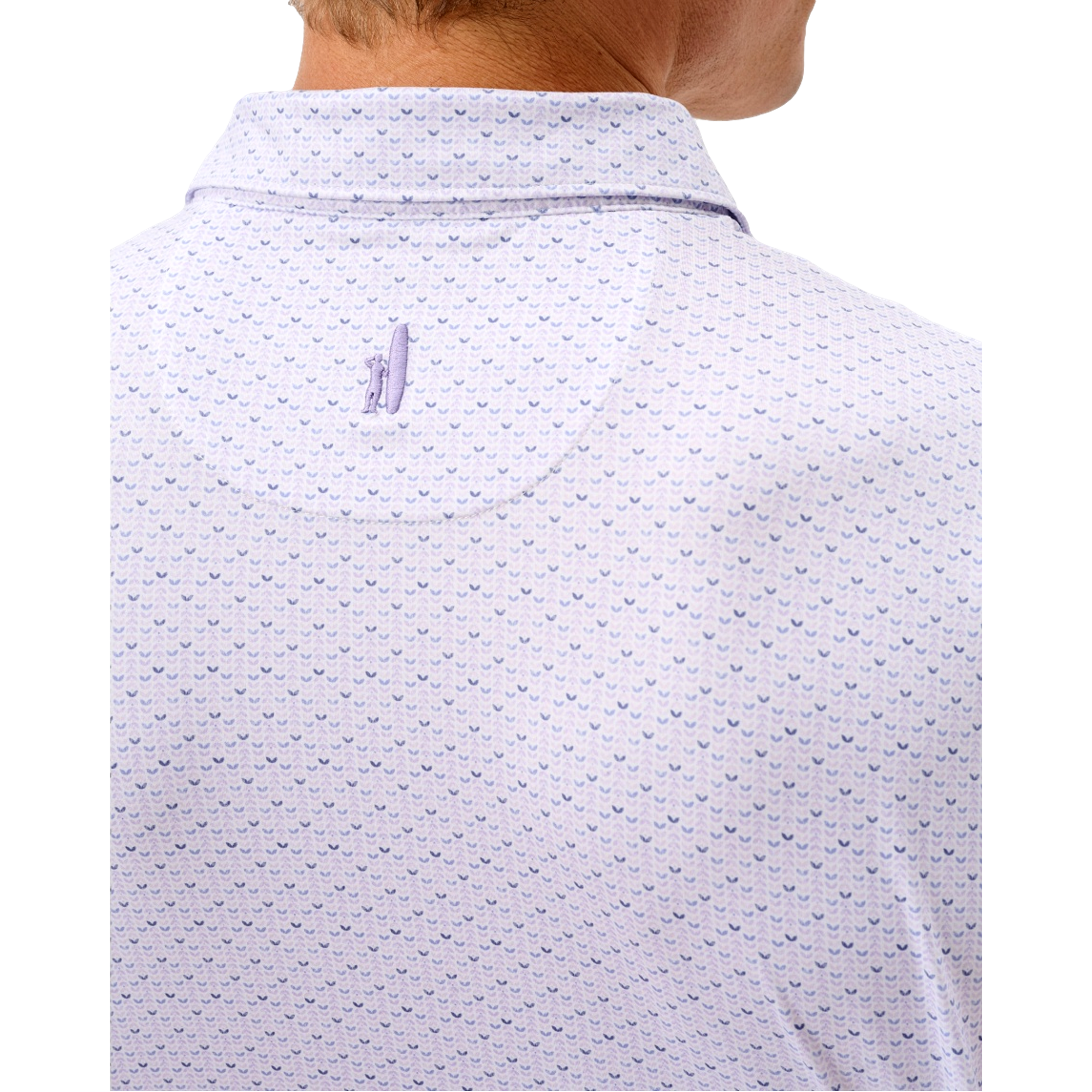 Fall Flower Men's Golf Polo Shirt
