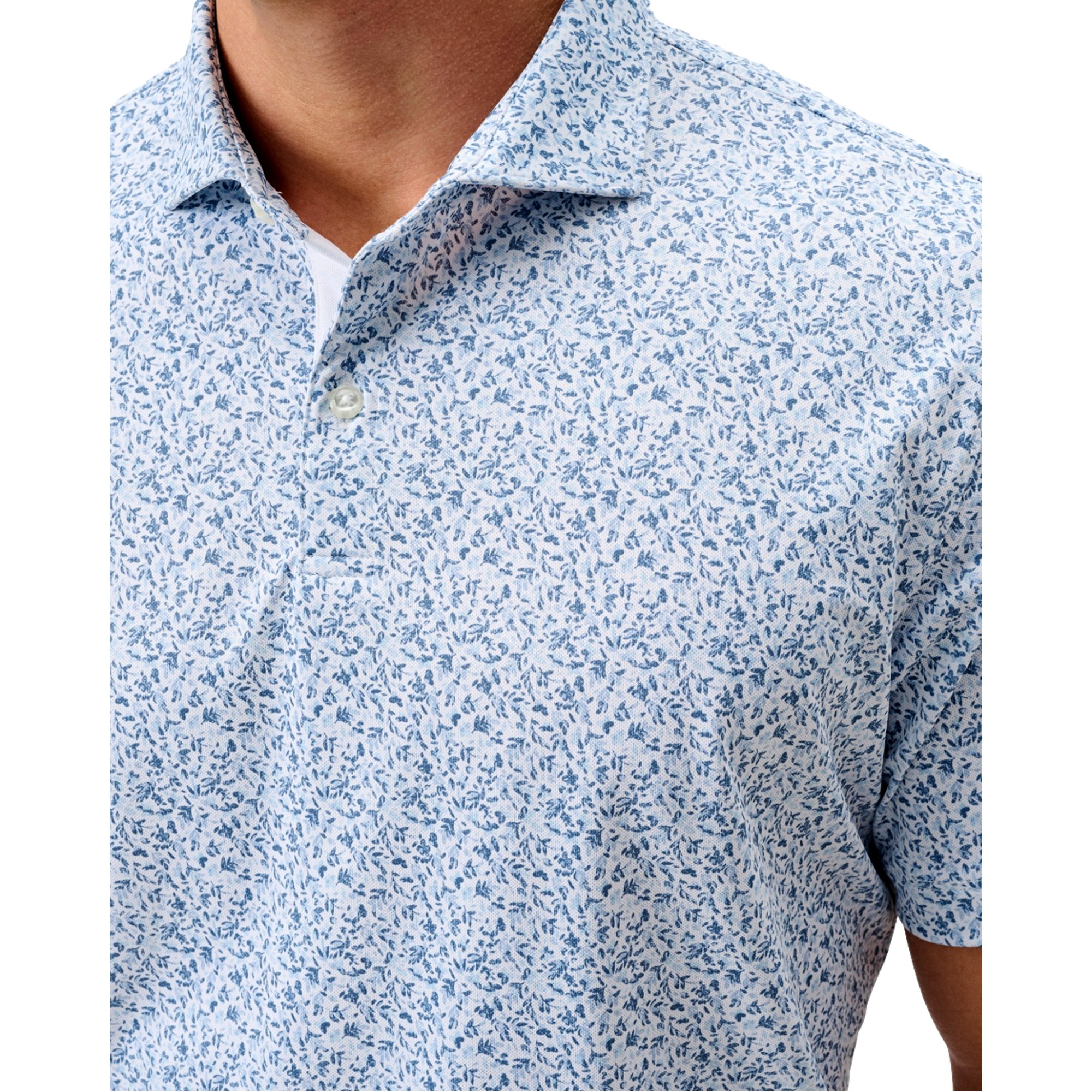 Bloom Neat Men's Golf Polo Shirt