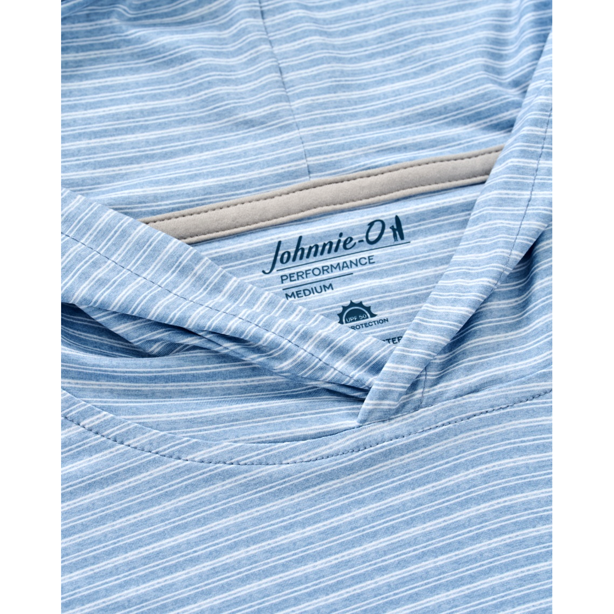 Talon Print Stripe Men's Golf Hoodie