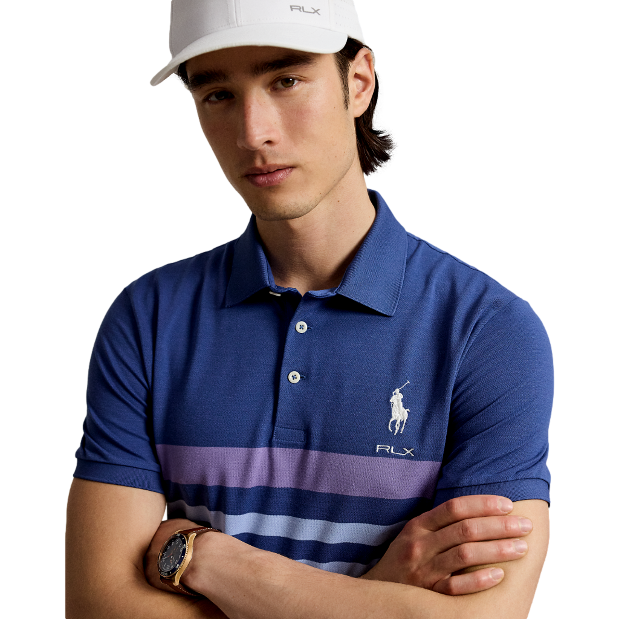 Performance Pique Knit Men's Golf Polo Shirt