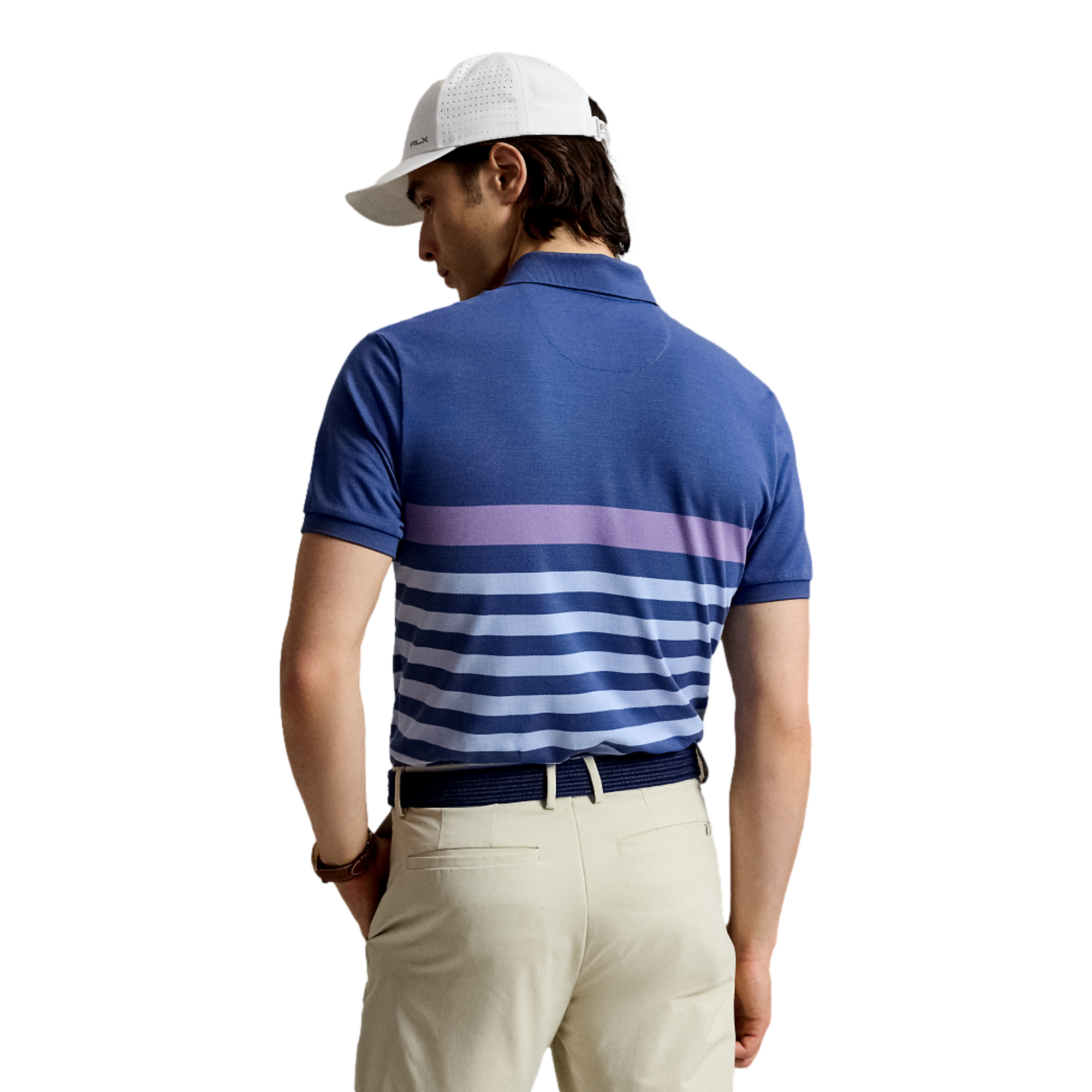 Performance Pique Knit Men's Golf Polo Shirt
