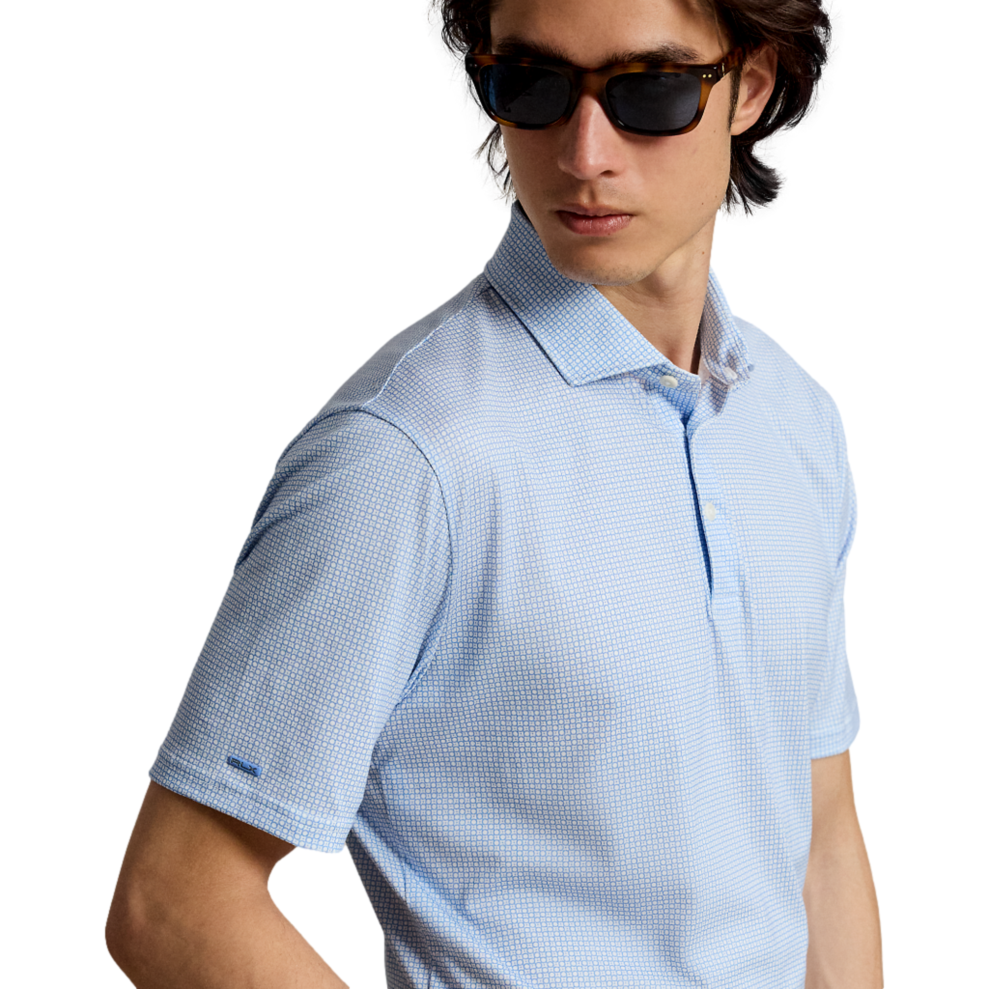 Scottish Fairway Cotton Jersey Men's Golf Polo Shirt