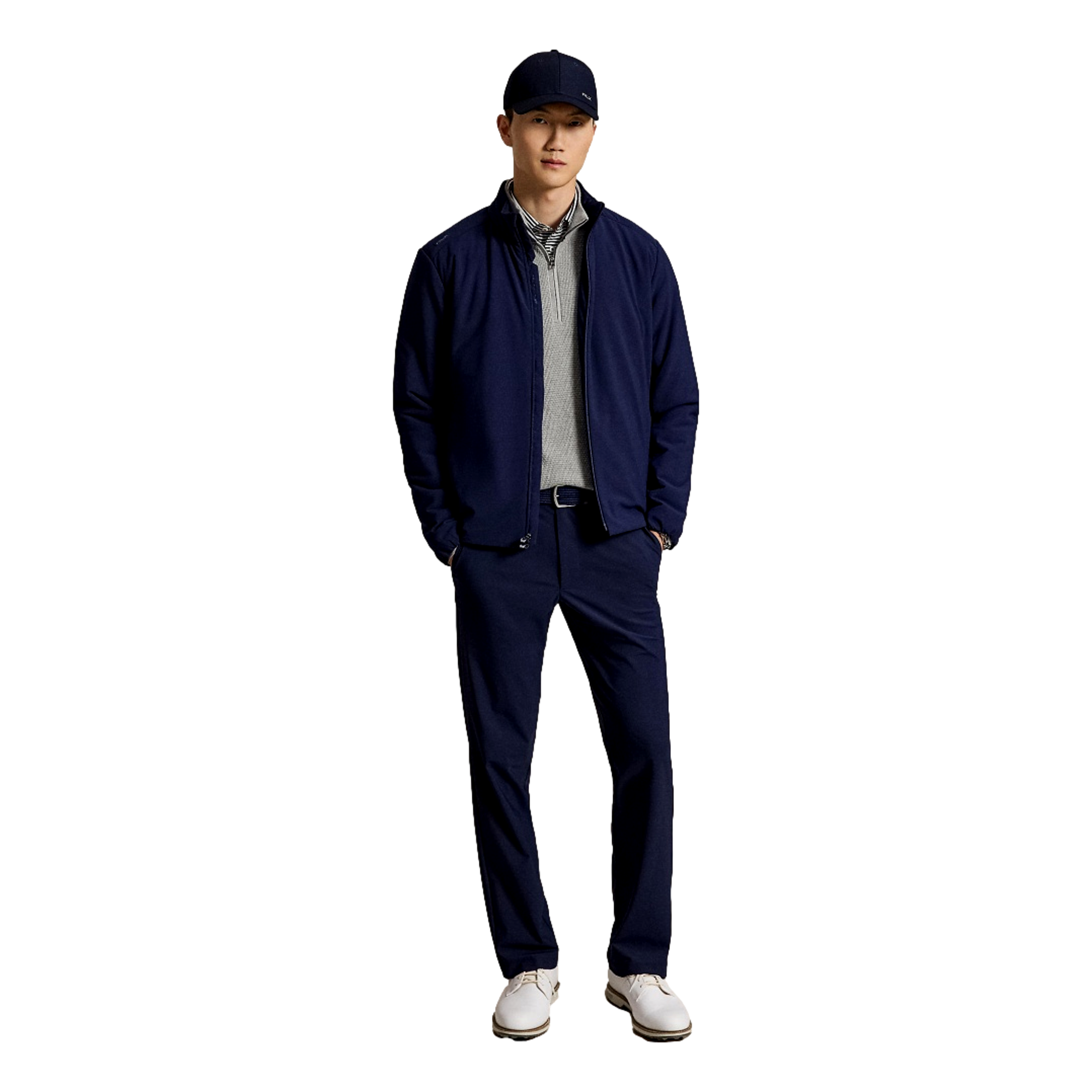 4-Way Stretch Knit Flat Front Men's Golf Pants