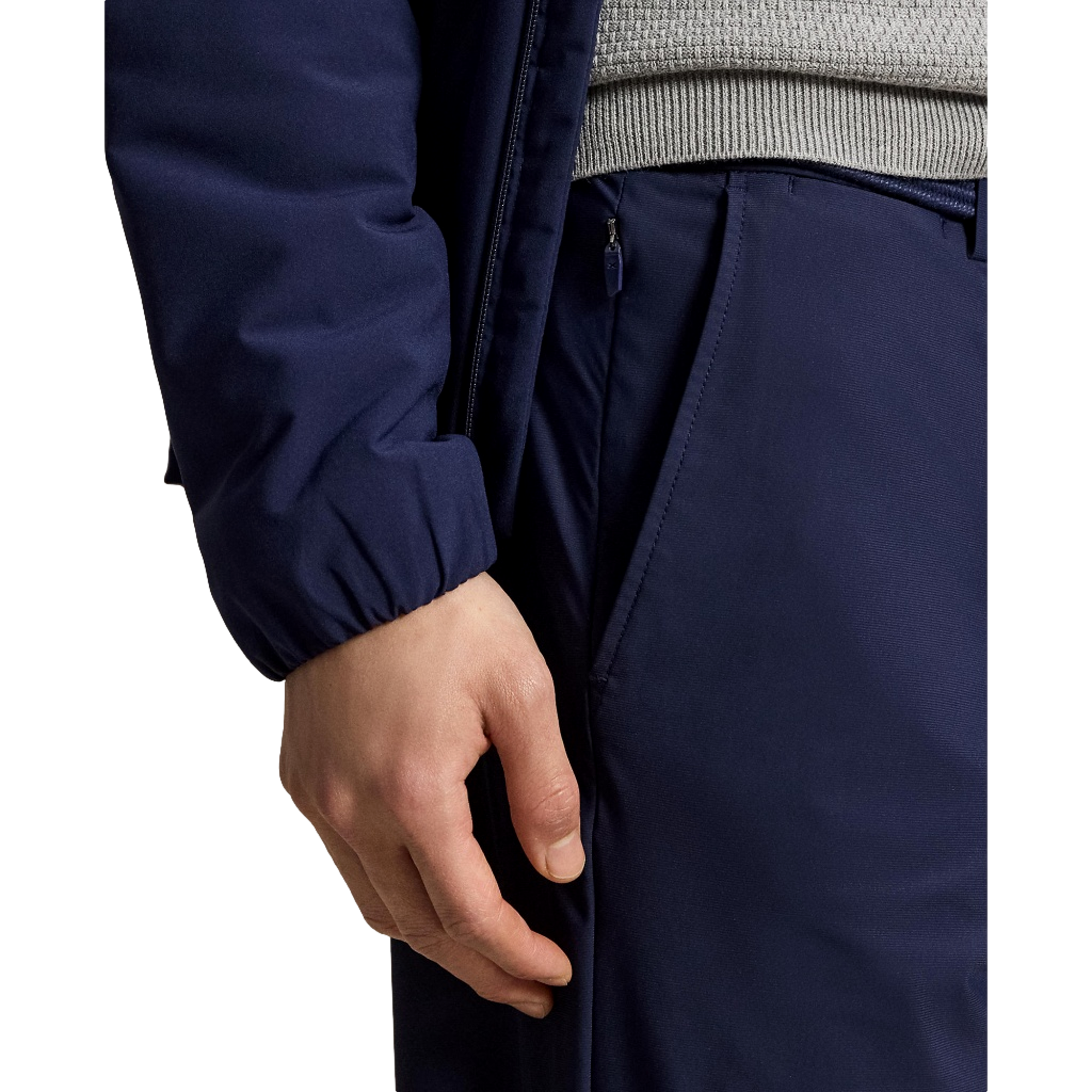 4-Way Stretch Knit Flat Front Men's Golf Pants