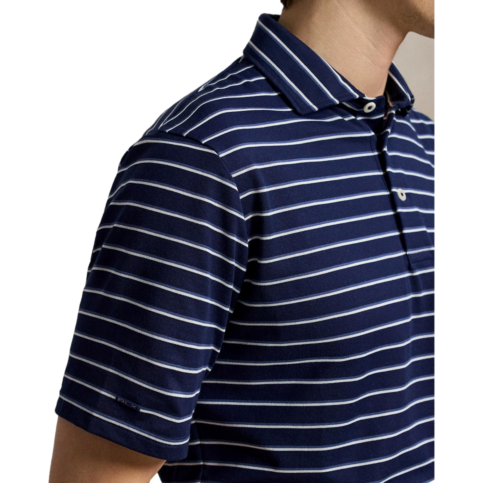 Tour Pique Yarn-Dyed Knit Men's Golf Polo Shirt