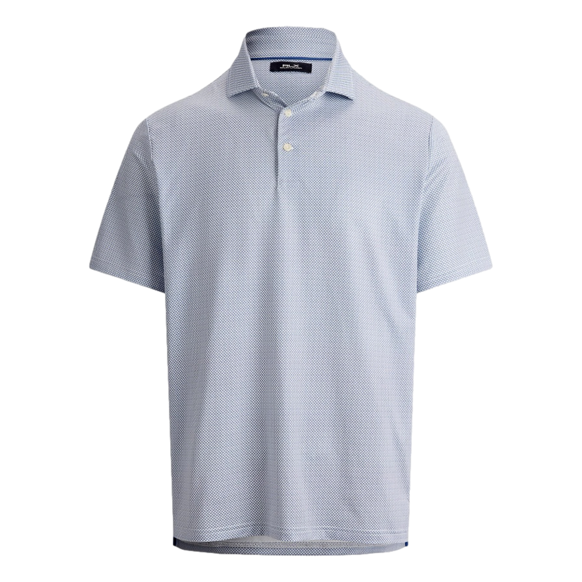 Fifeshire Geo Printed Jersey Men's Golf Polo Shirt