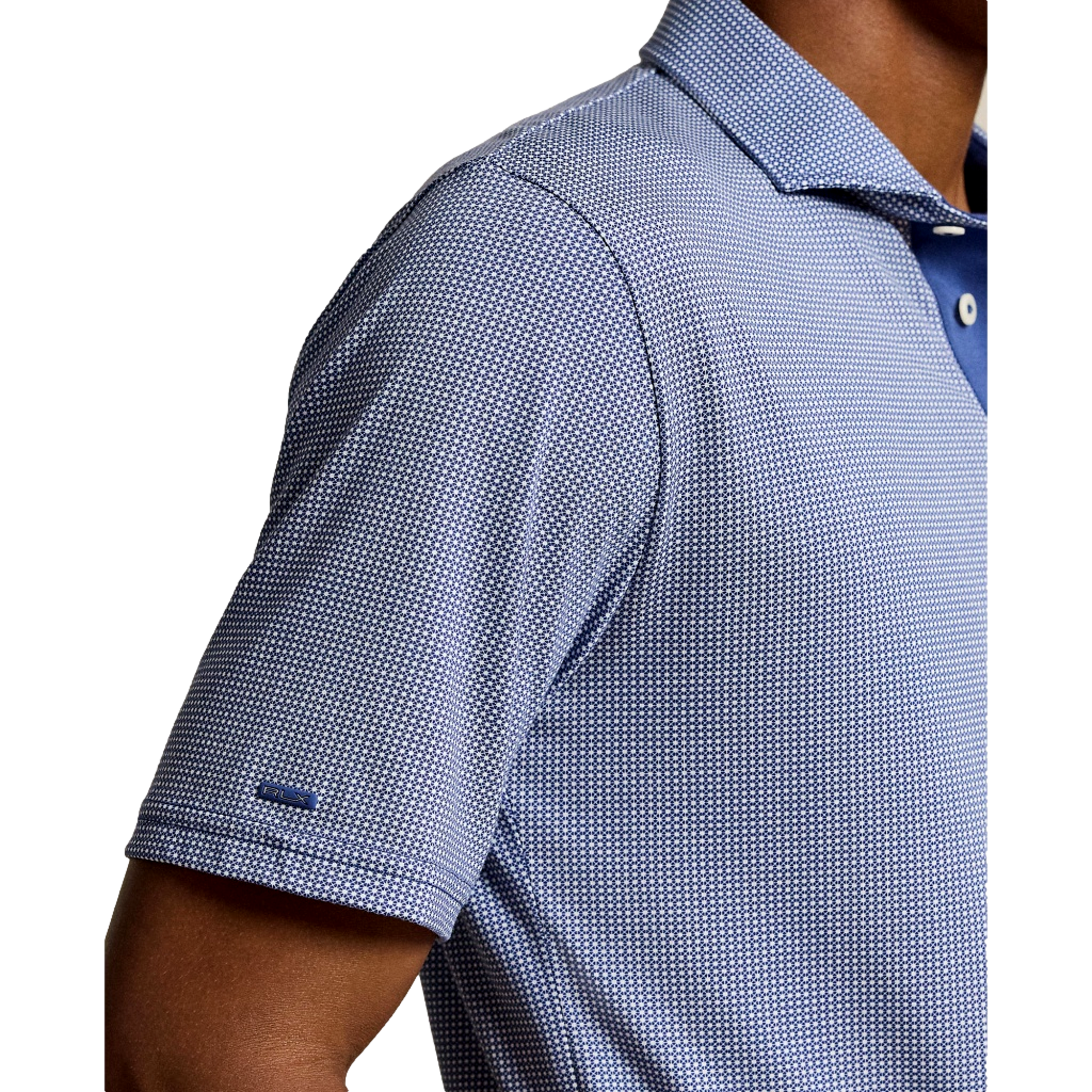 Old Course Grid Cotton Jersey Men's Golf Polo Shirt
