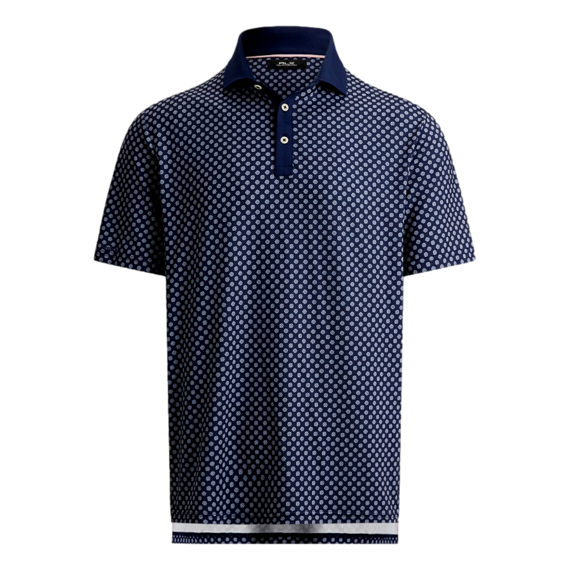 Airflow Printed Knit Men's Golf Polo Shirt