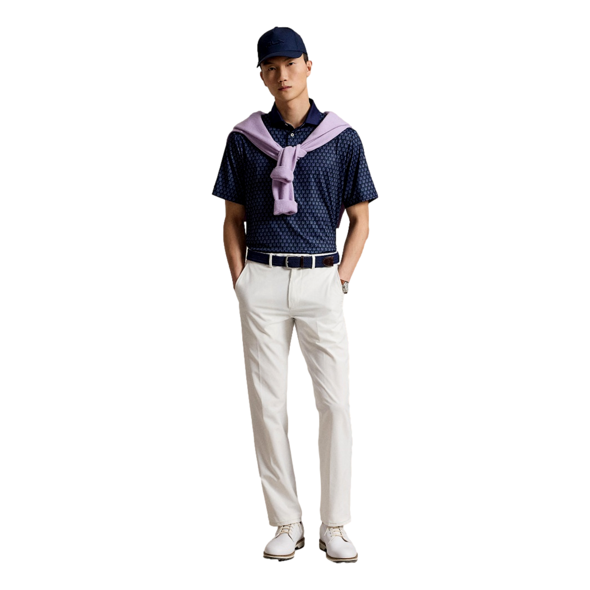Fairway Fizz Elevated Printed Men's Golf Polo Shirt