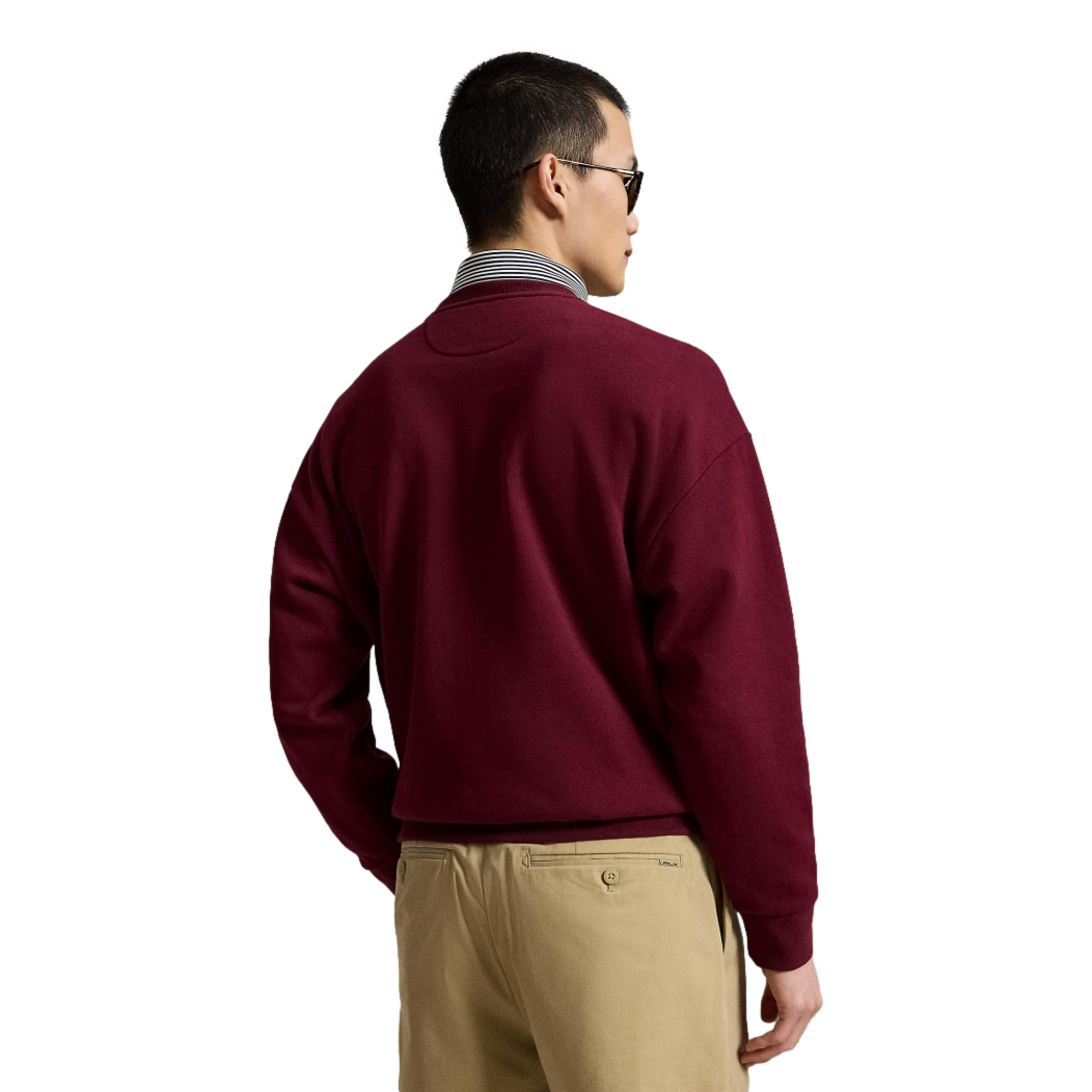 Novelty Bear Lightweight Fleece Men's Golf Sweatshirt