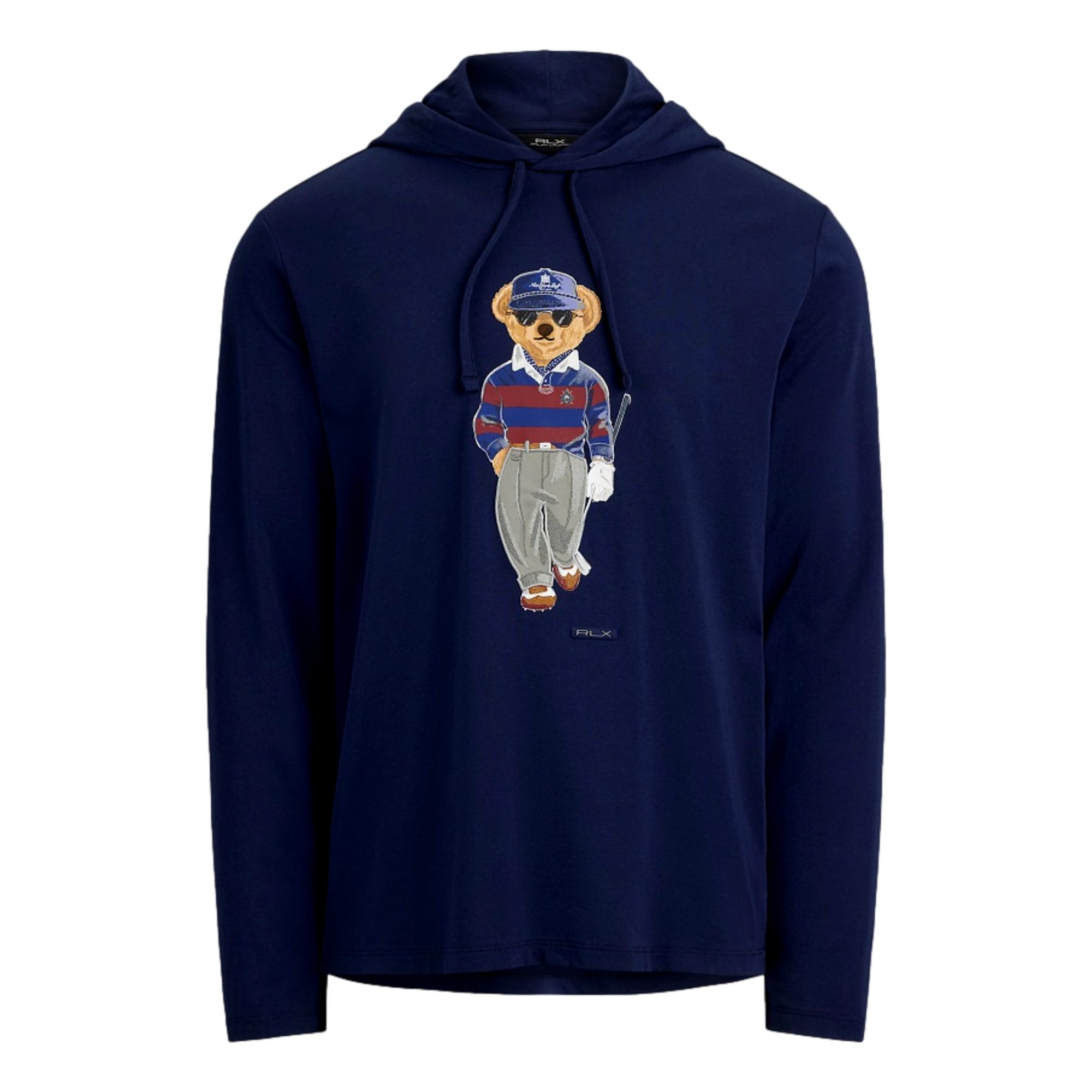 Novelty Bear Fleece Men's Golf Hoodie