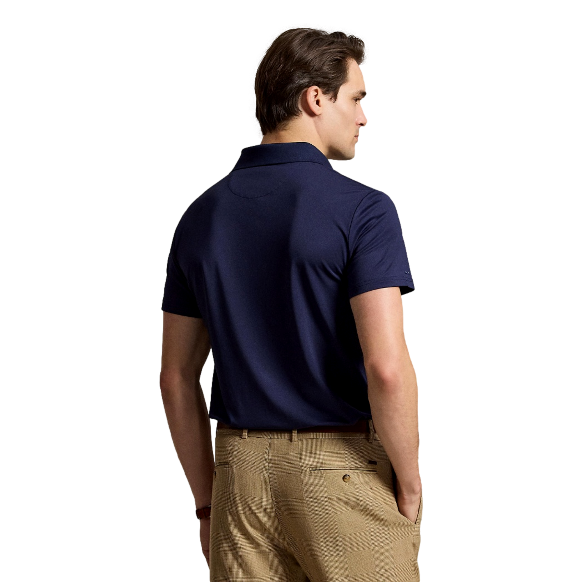Novelty Bear Pique Men's Knit Golf Polo Shirt