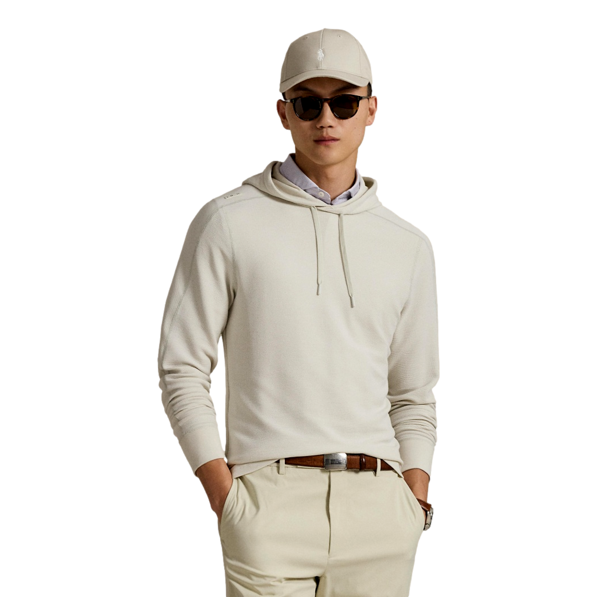 RLX Ralph Lauren Tech Waffle Knit Men's Golf Hoodie