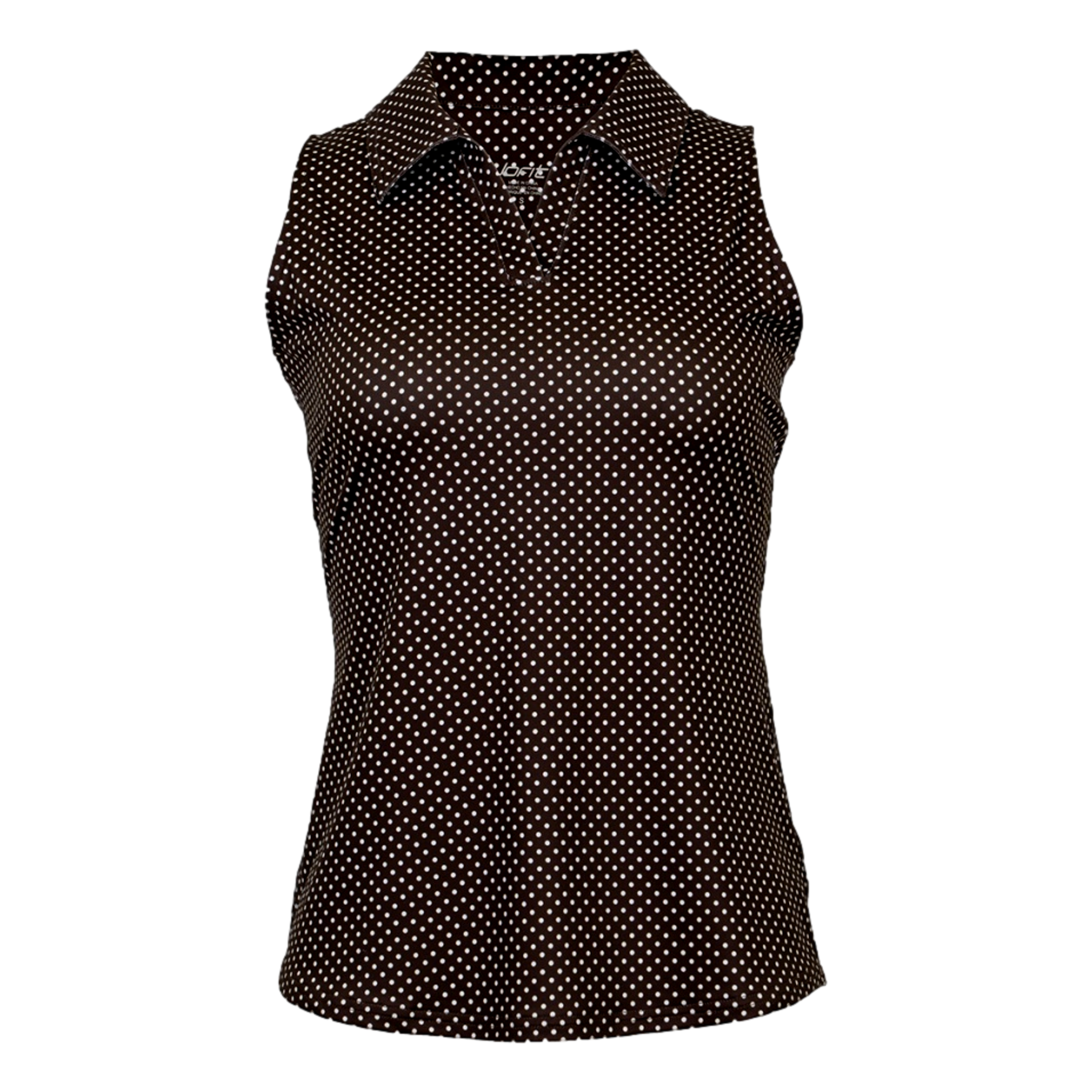 Johnny Collar Cutaway Women's Sleeveless Golf Polo