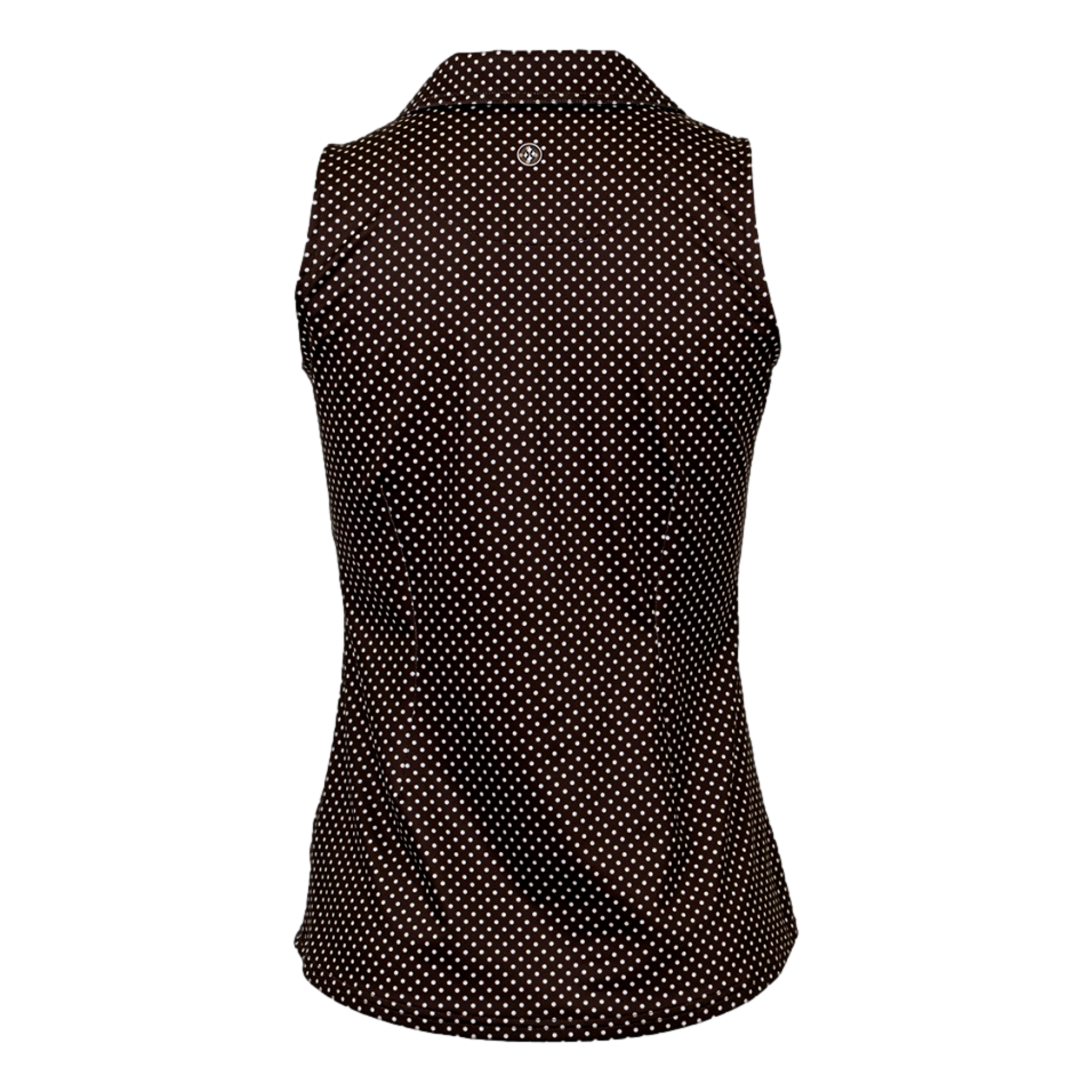 Johnny Collar Cutaway Women's Sleeveless Golf Polo