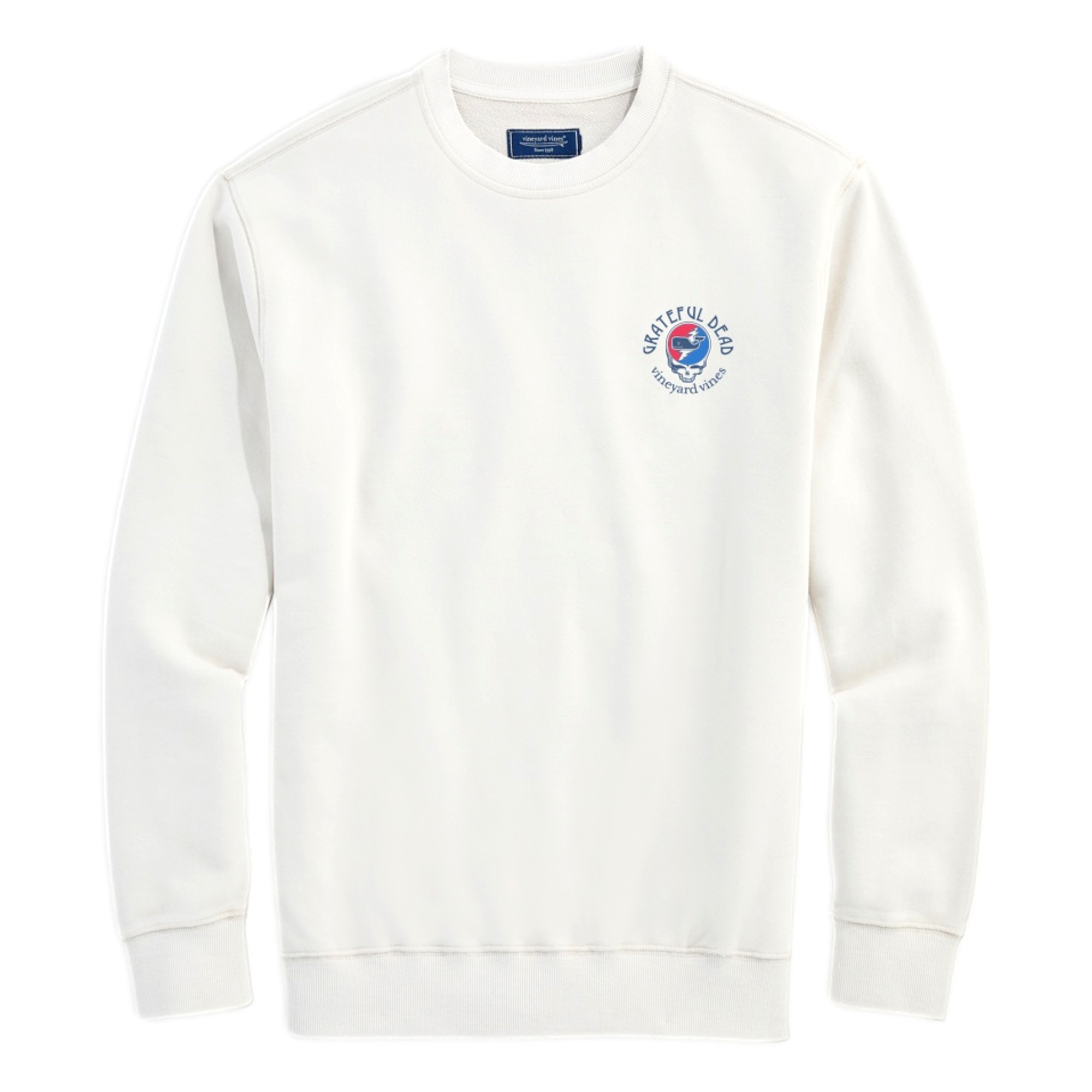 Grateful Dead Surf Terry Crewneck Men's Golf Sweatshirt