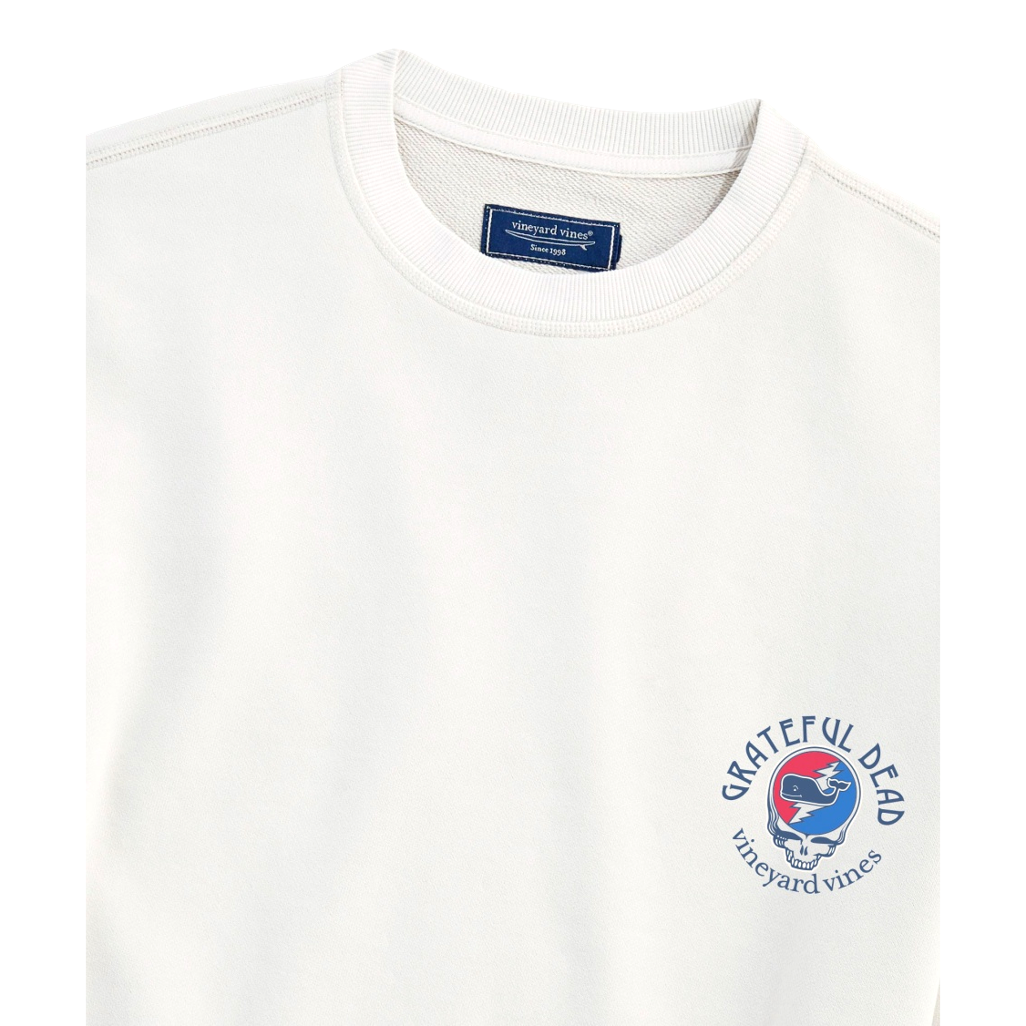Grateful Dead Surf Terry Crewneck Men's Golf Sweatshirt