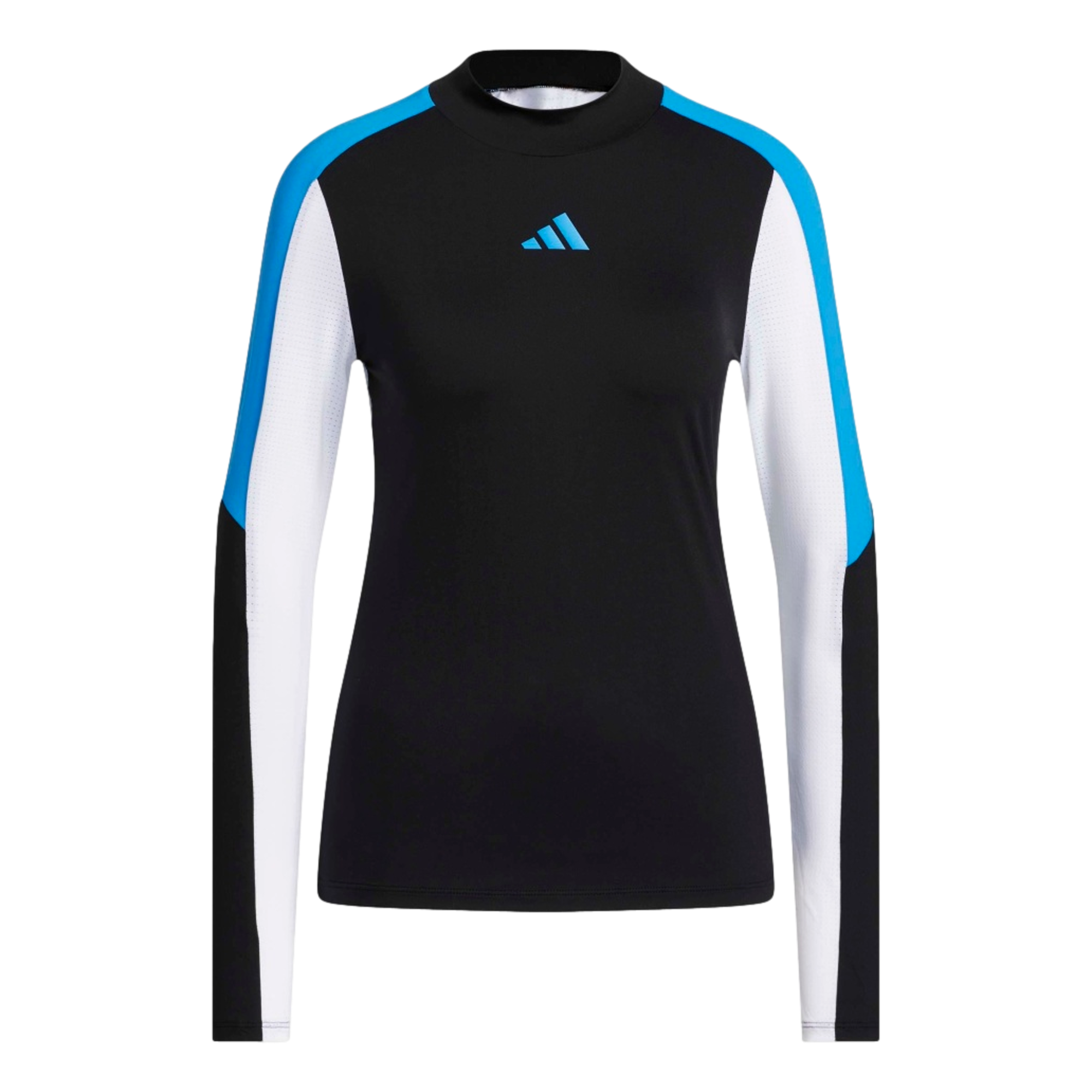 Beyond Color Block Women's Long Sleeve Golf Mock Neck Shirt