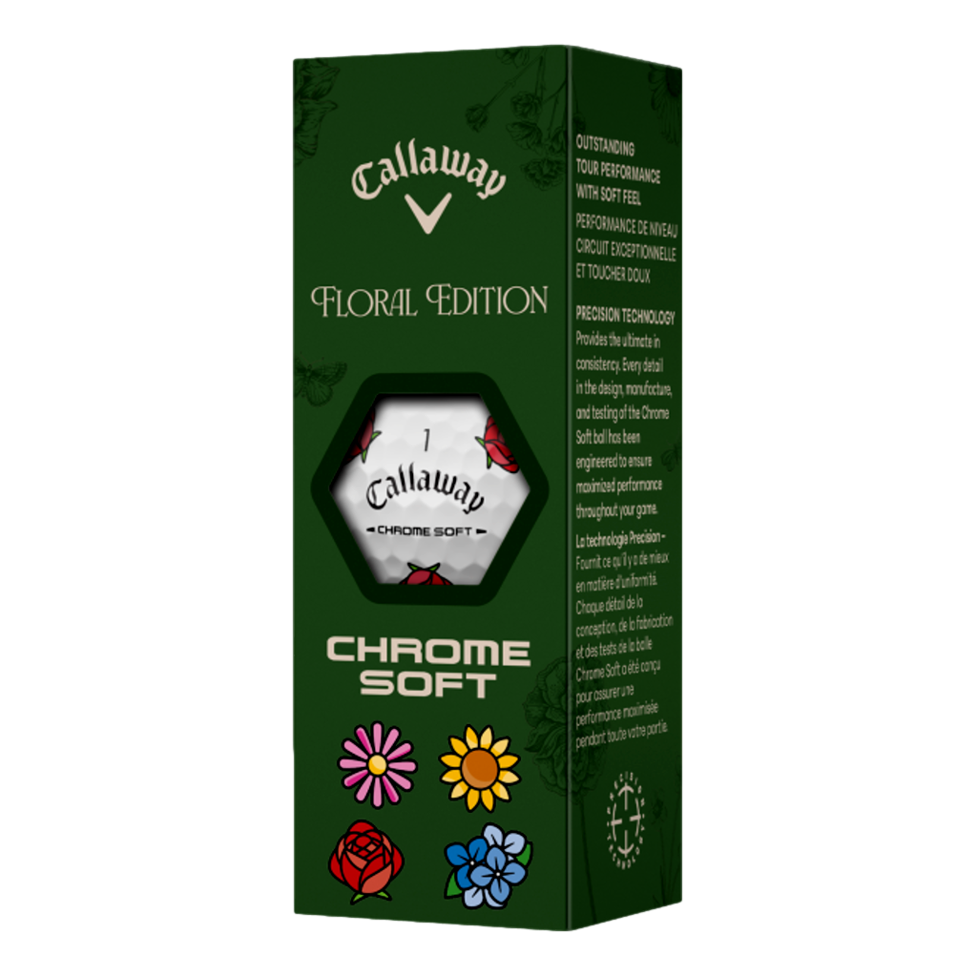 Chrome Soft Flowers Golf Balls 2026