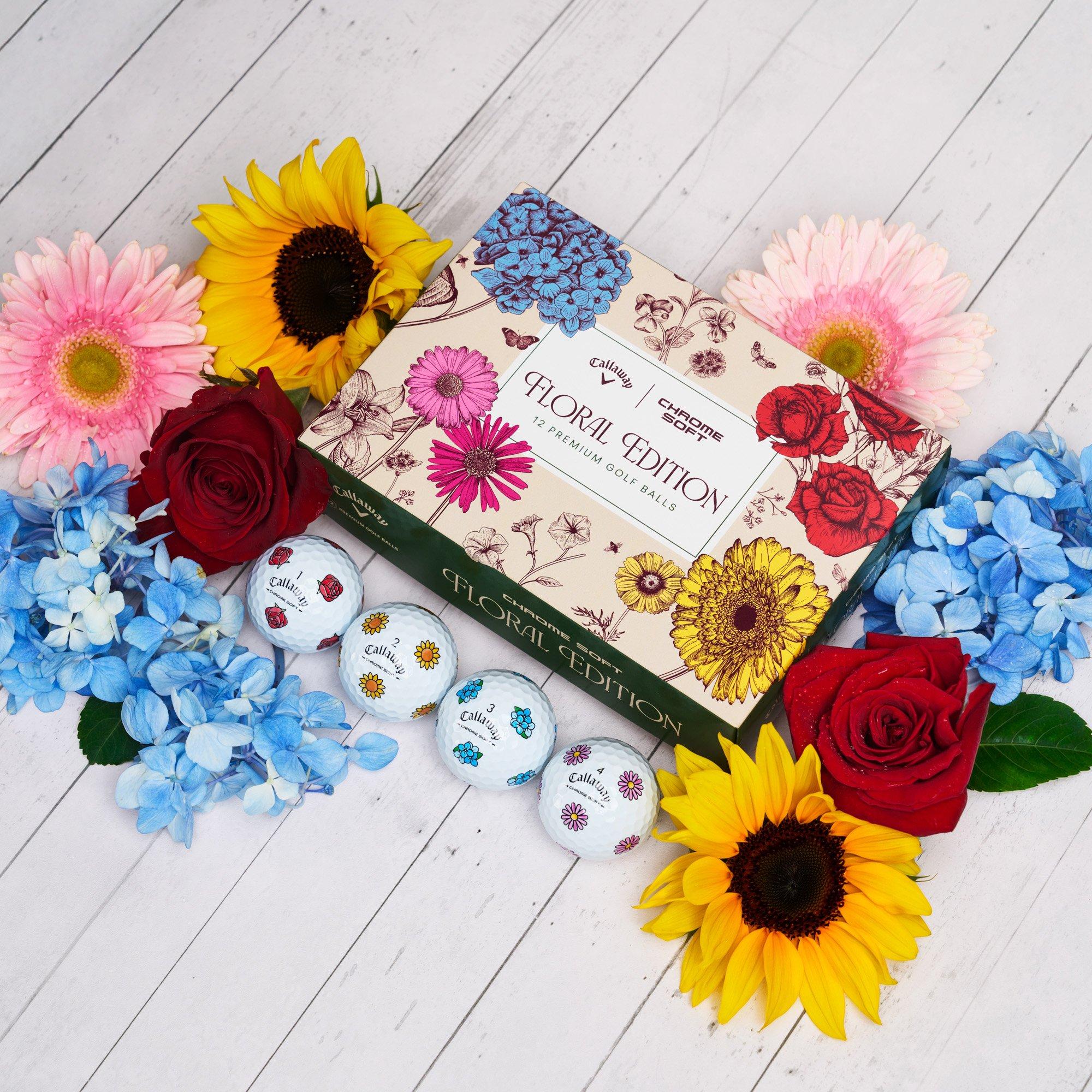 Chrome Soft Flowers Golf Balls 2026