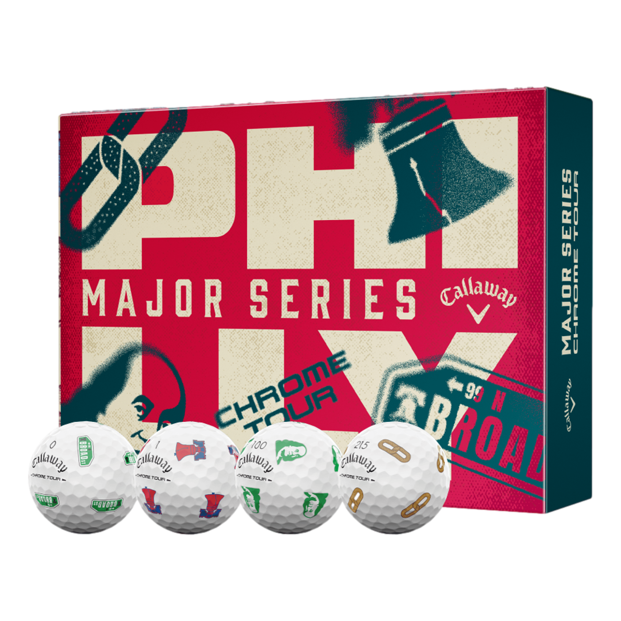Chrome Tour May Major Golf Balls
