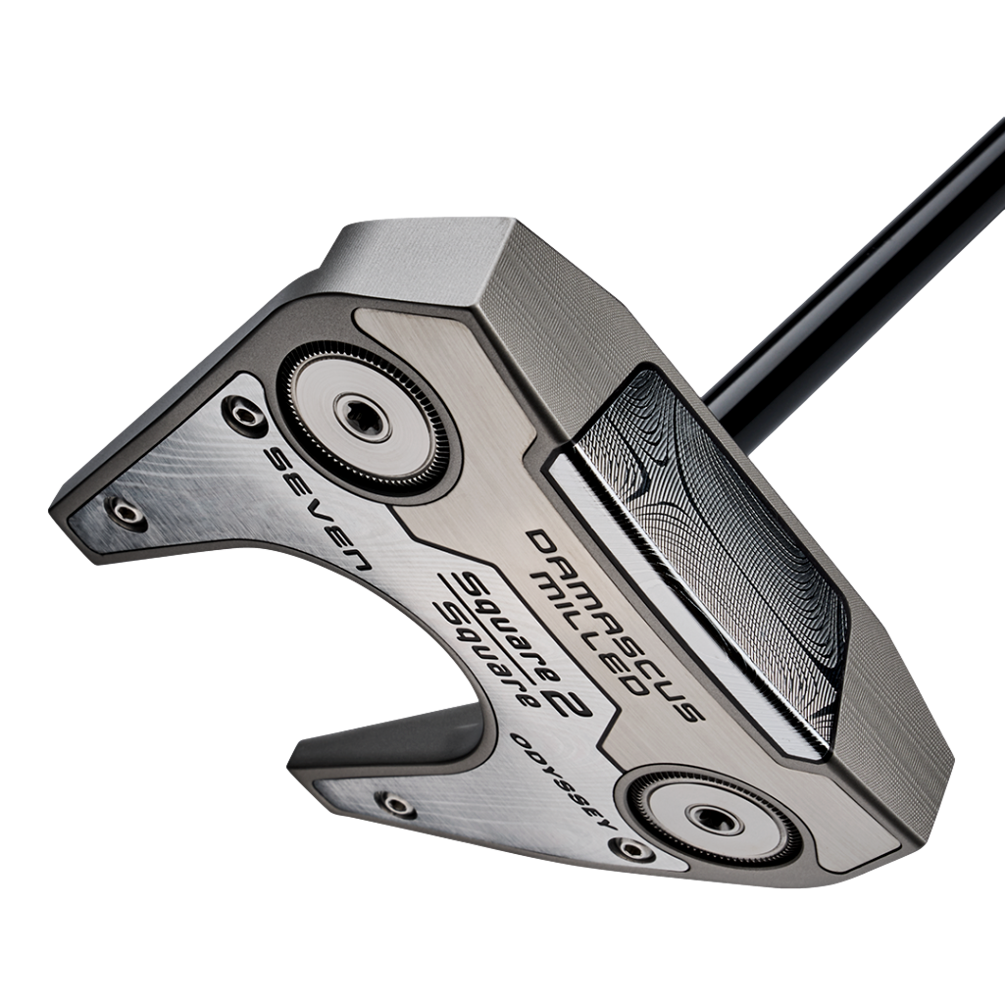 Damascus Milled #7 Square 2 Square Putter