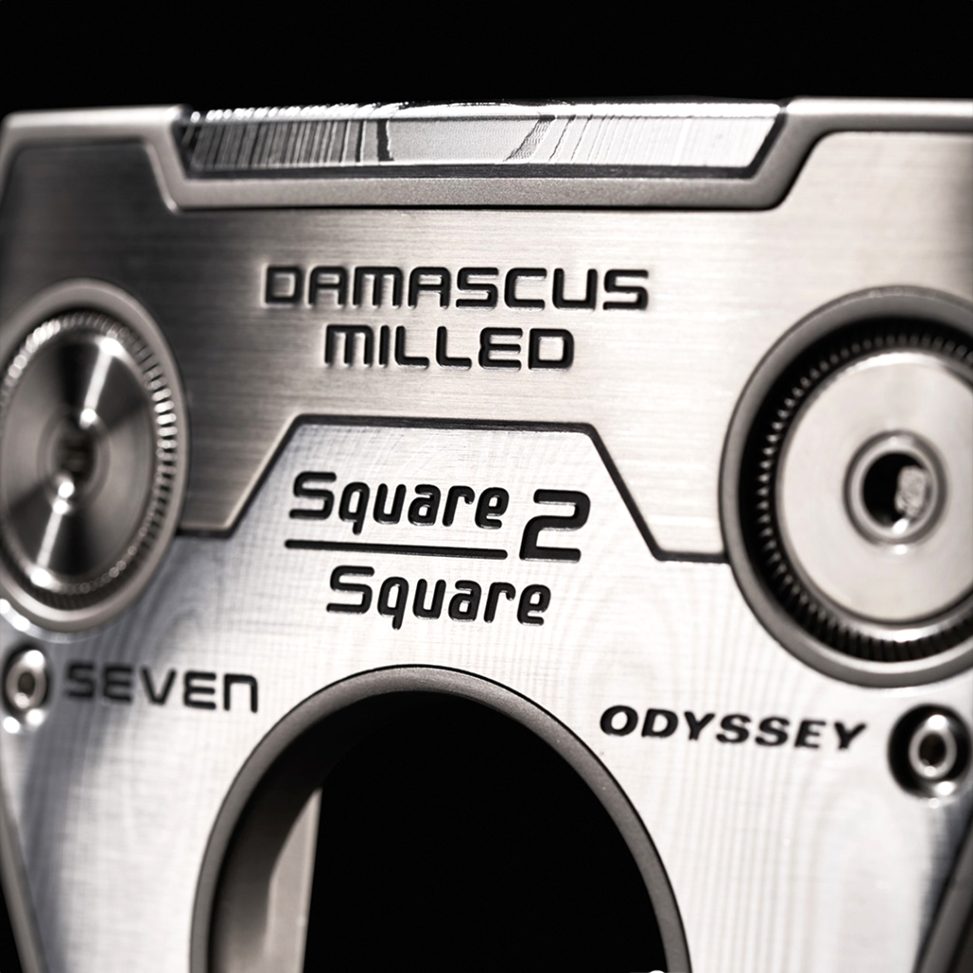 Damascus Milled #7 Square 2 Square Putter