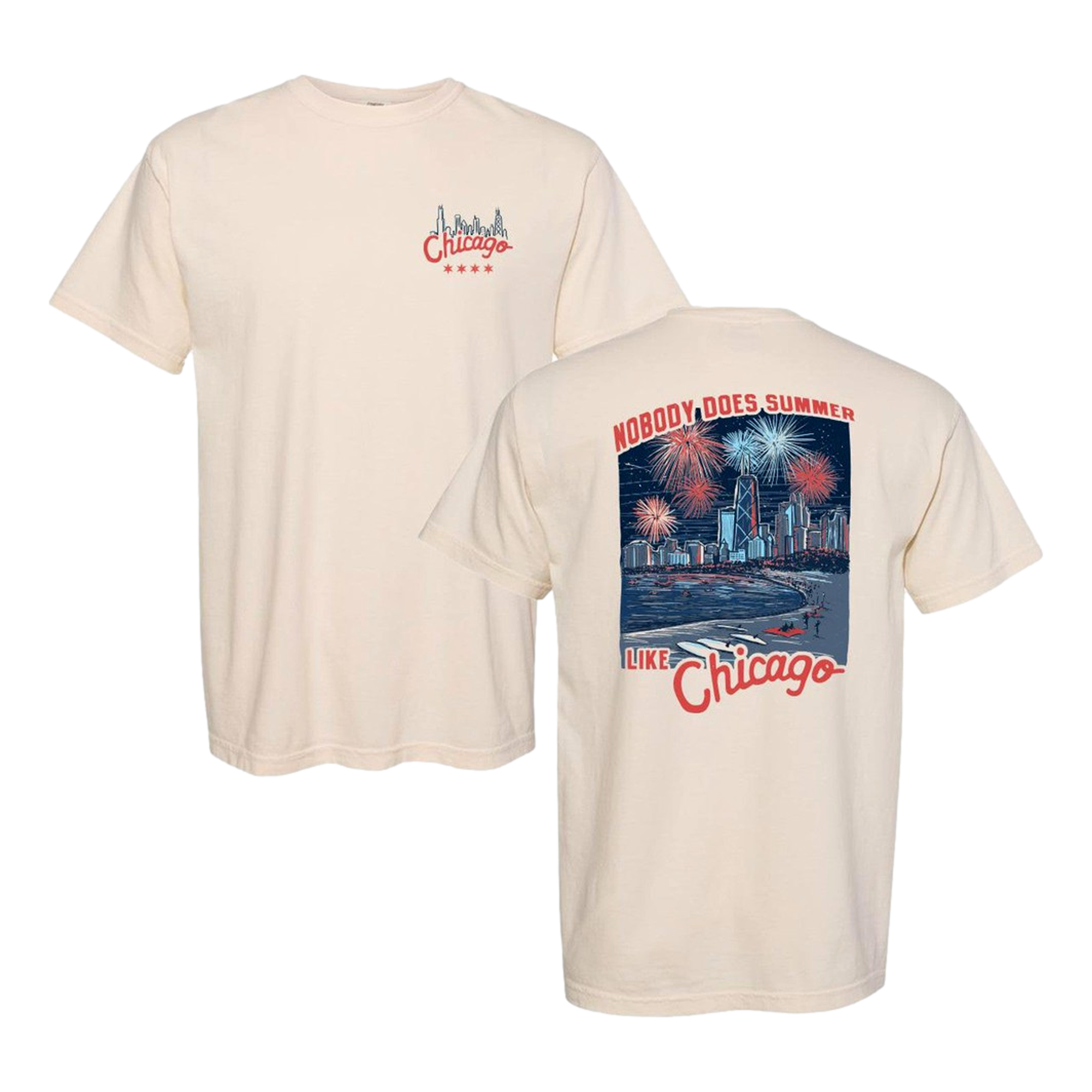 Nobody Does Sumer Like Chicago Men's Golf T-Shirt