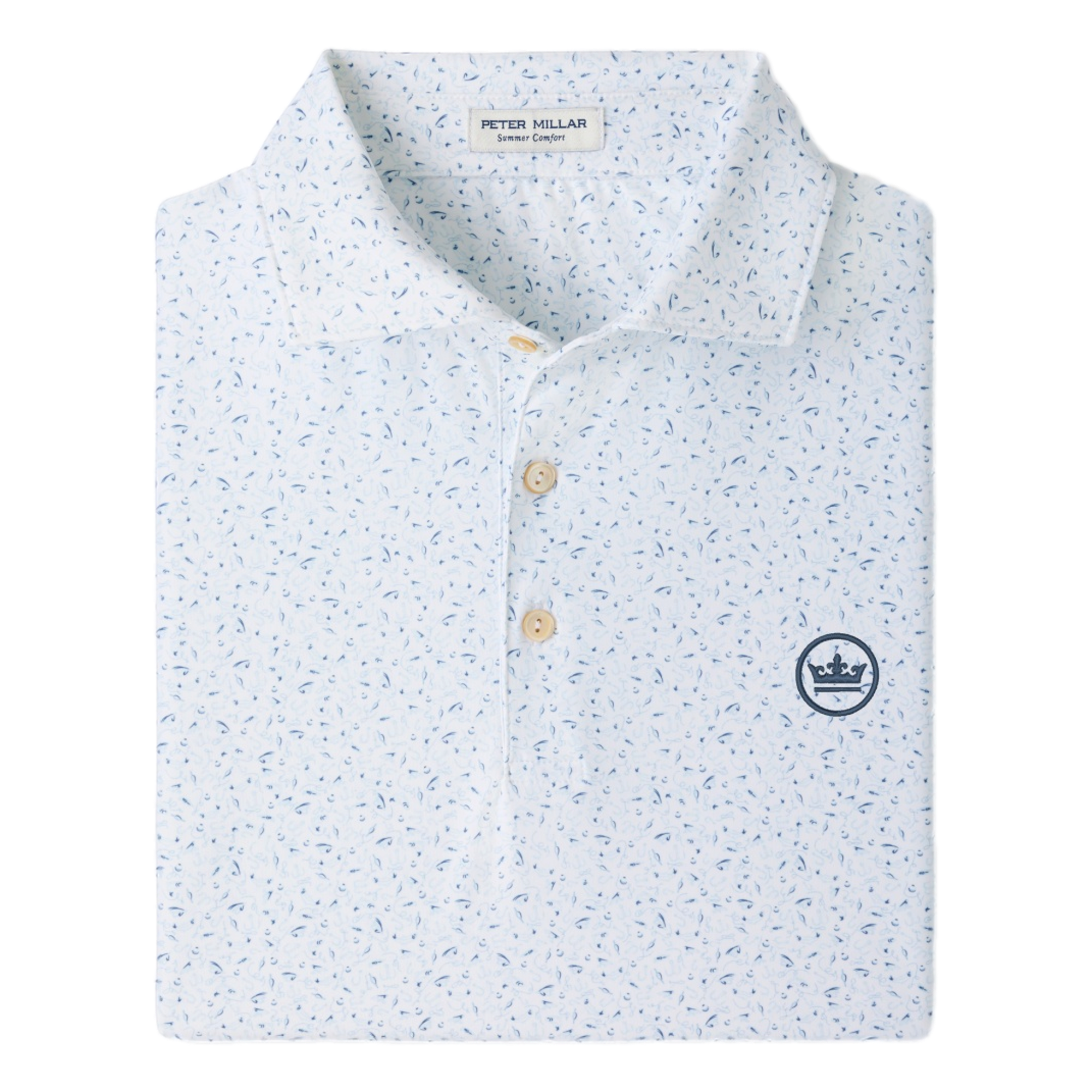 On the Line Perf Jersey Men's Golf Polo Shirt