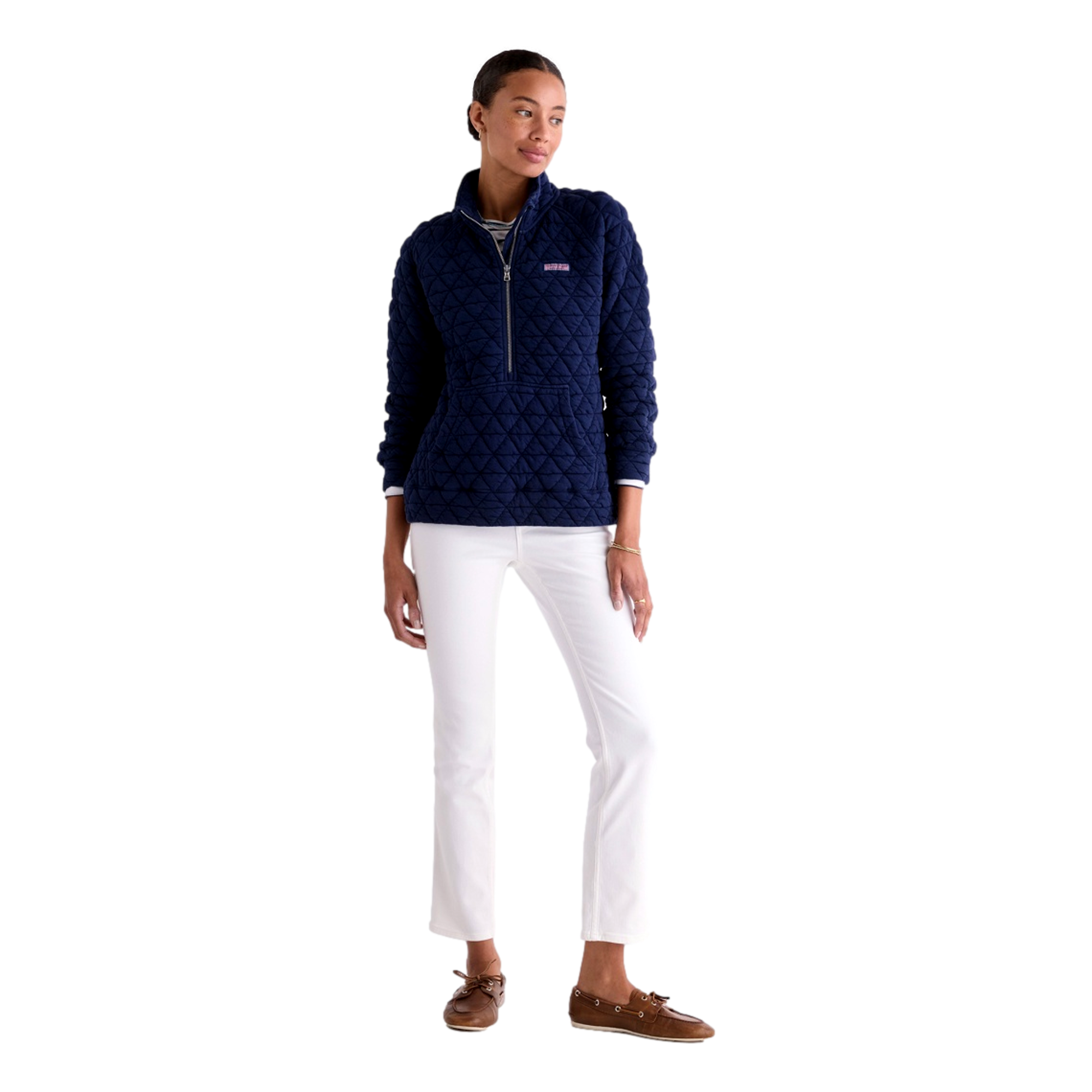 Coastal Quilted Women's Golf Half Zip