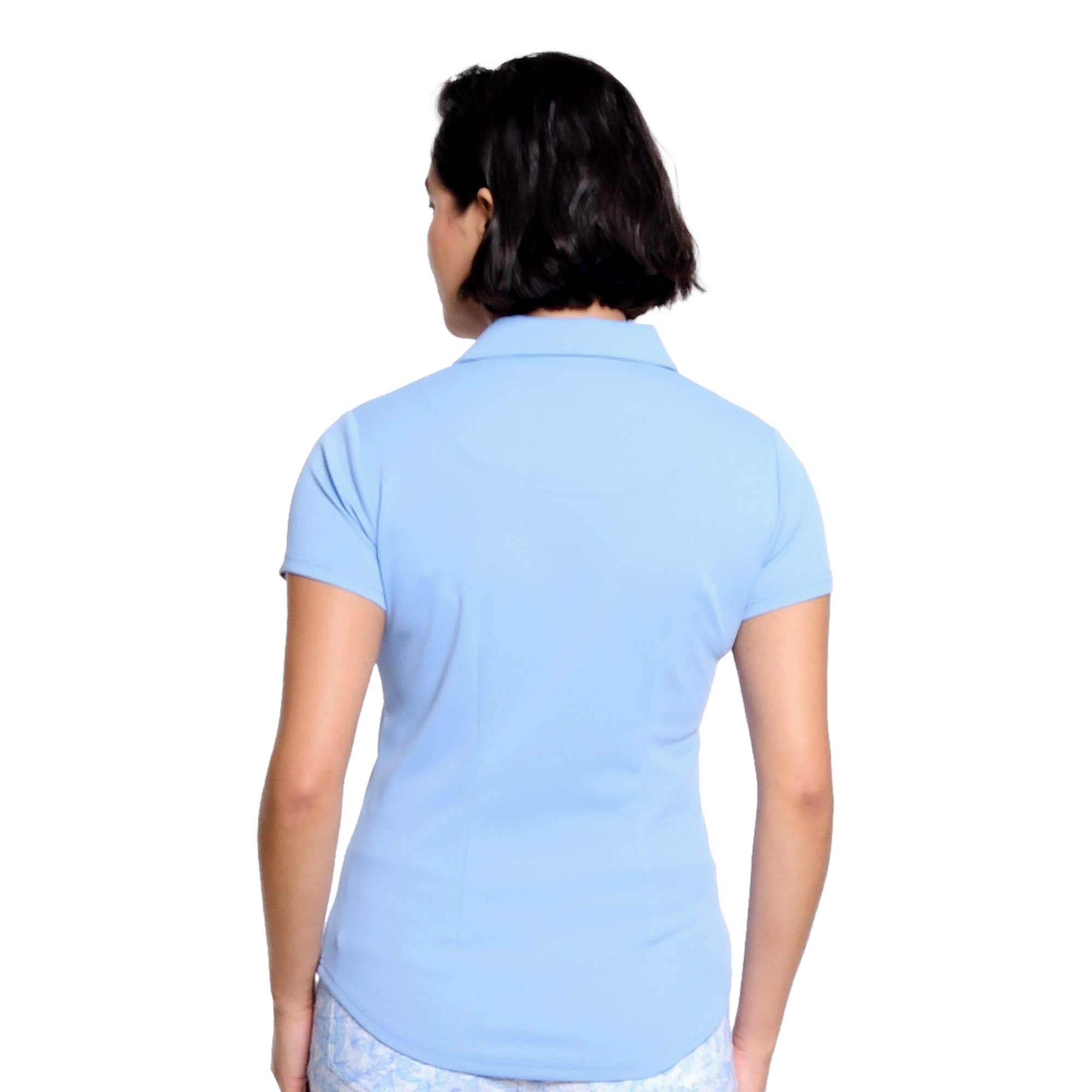 Courte Women's Short Sleeve Golf Polo Shirt