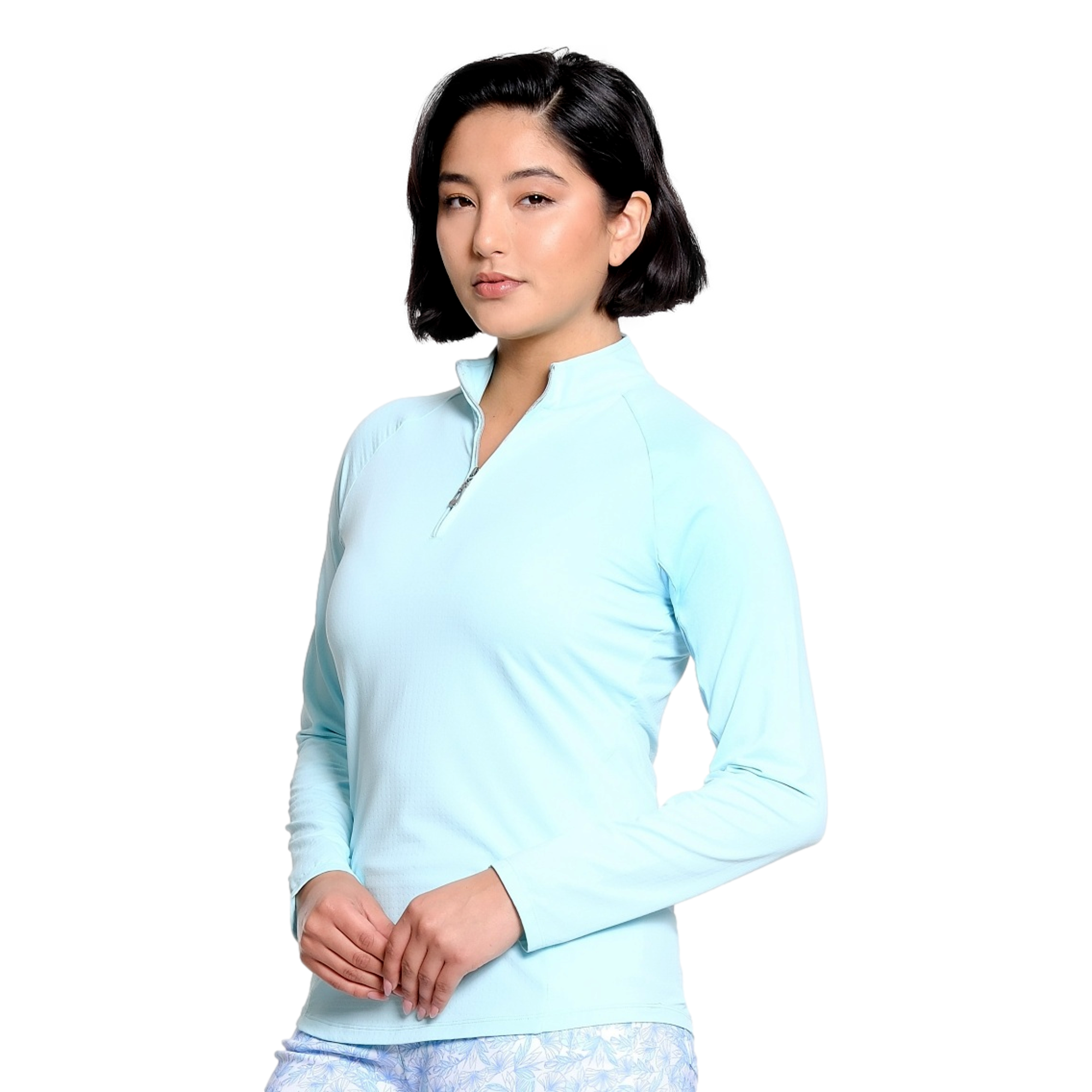 Sunscape Mockneck Women's Golf Quarter Zip