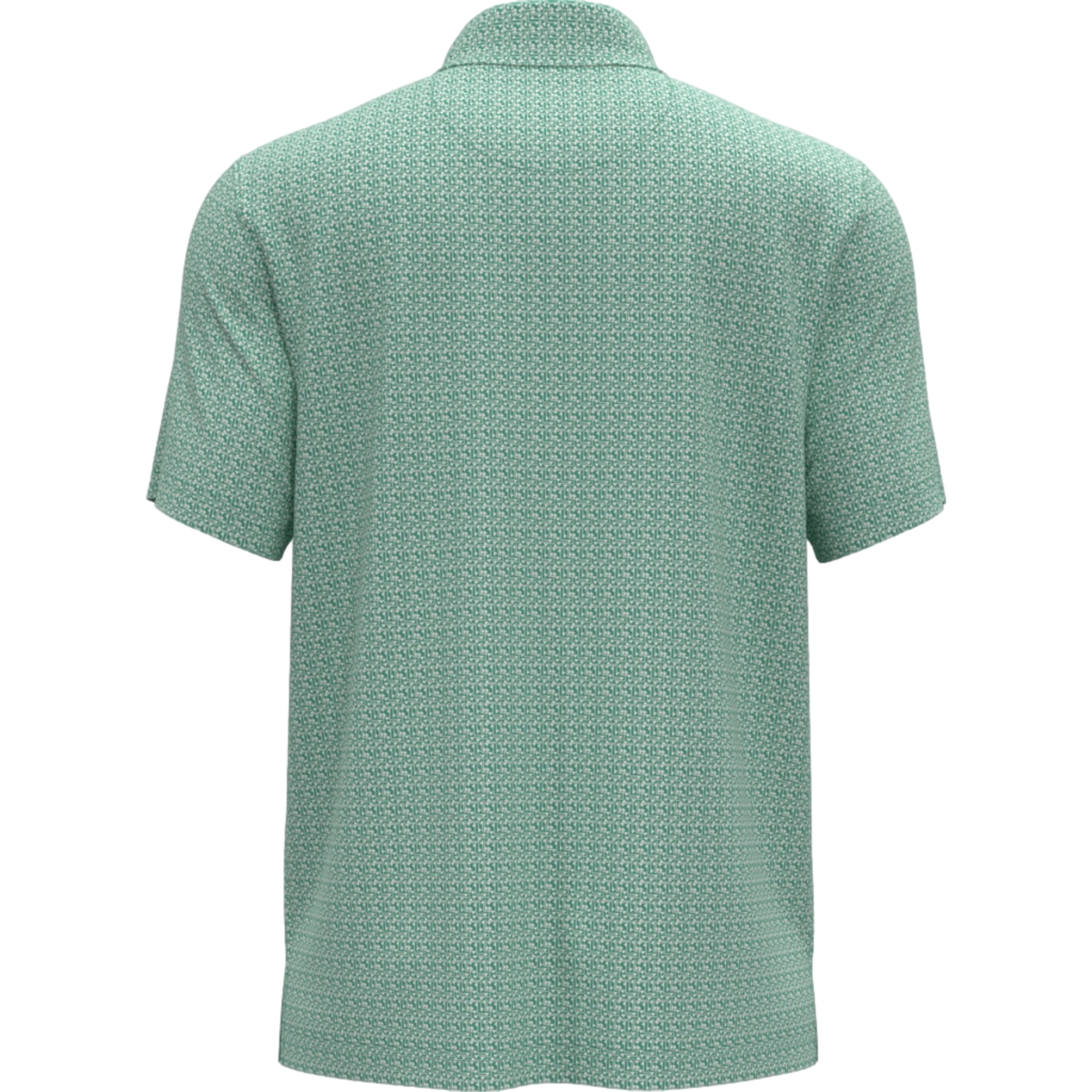 Golf Flag Geo Print Boys Golf Polo Shirt