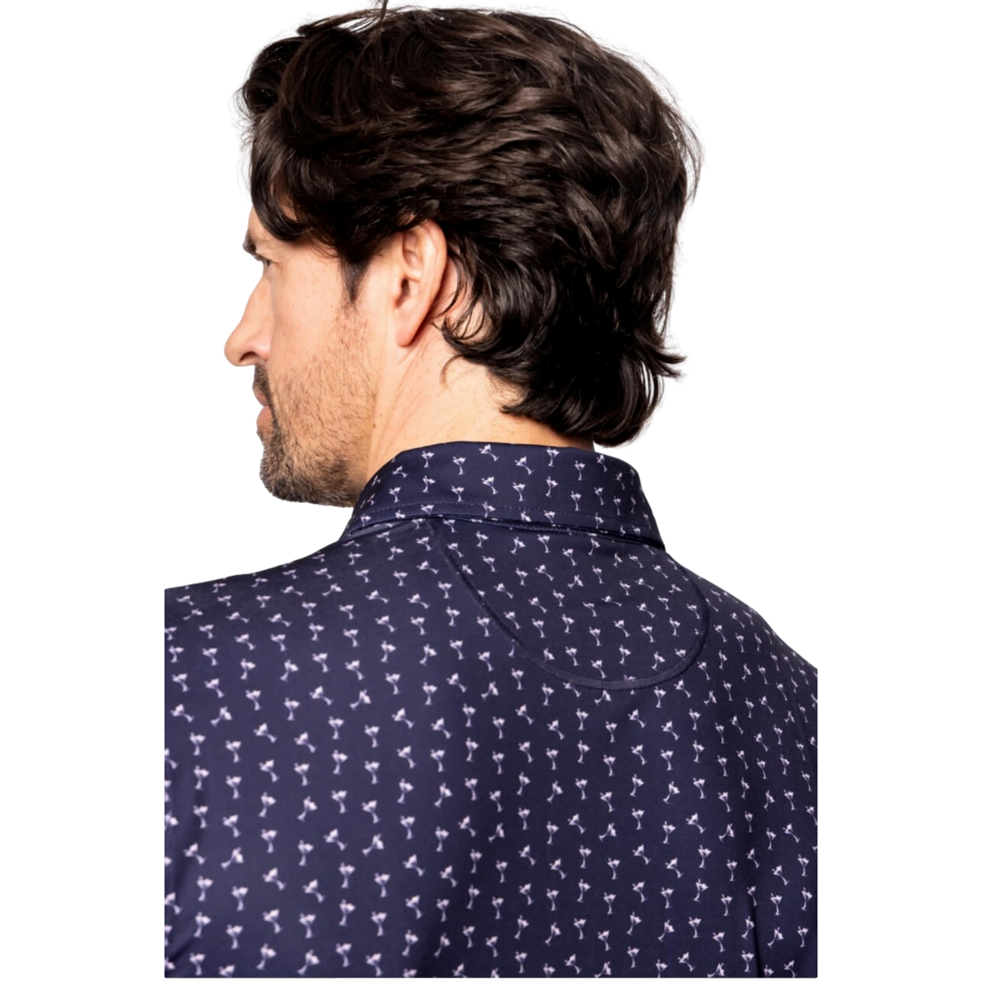 Martini Men's Short Sleeve Golf Polo Shirt