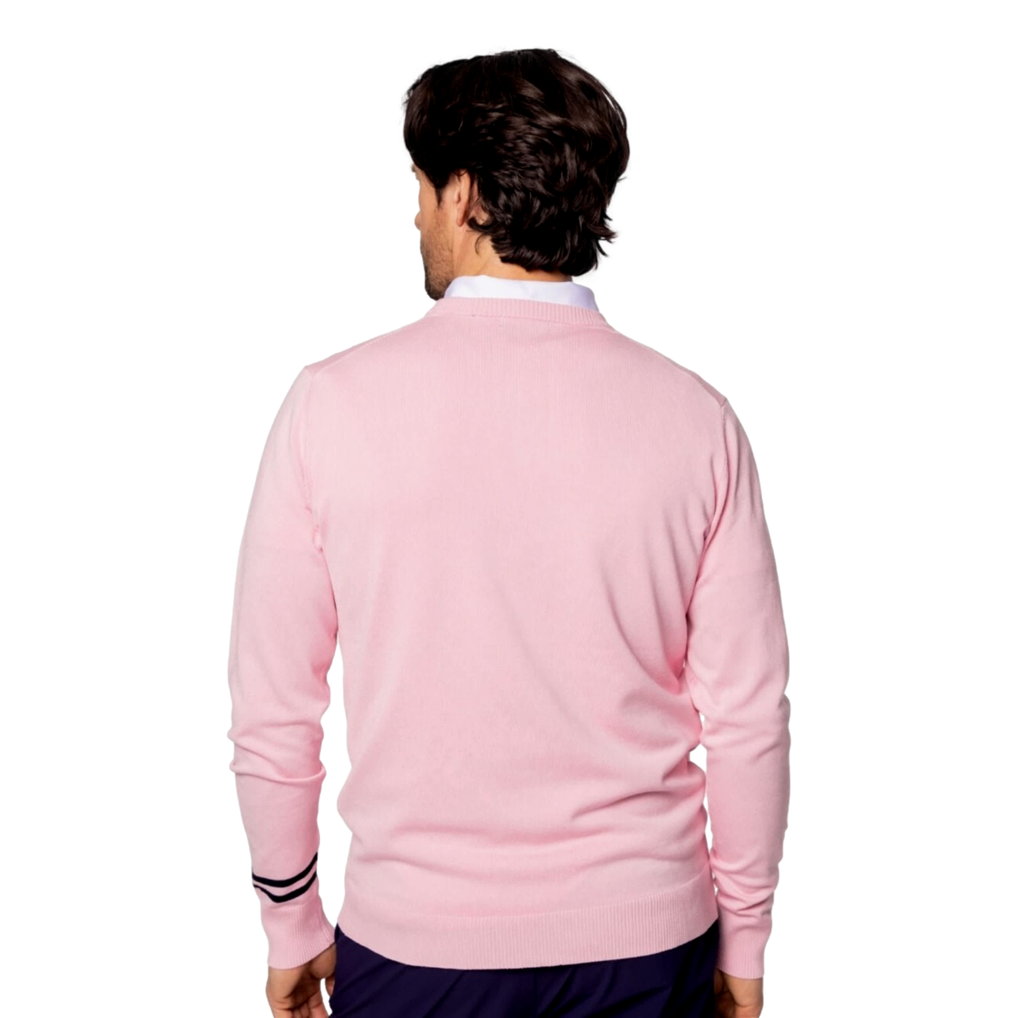 Crew Neck Men's Golf Sweater