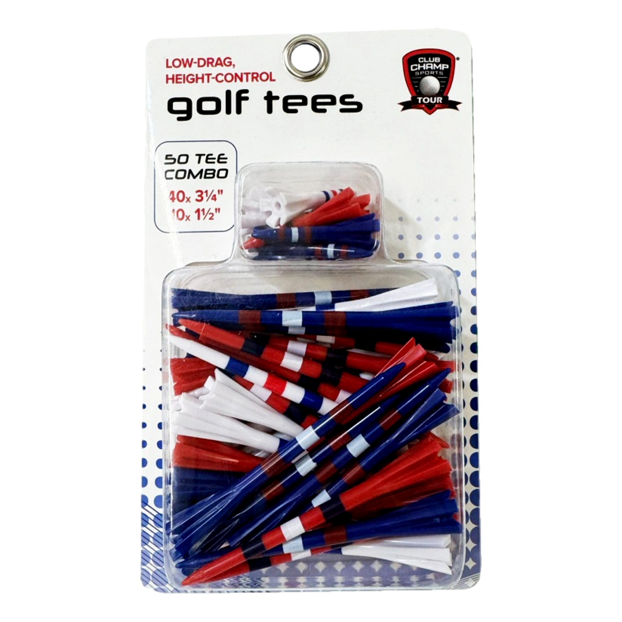 Red, White, & Blue Stripped Tees 50-pack