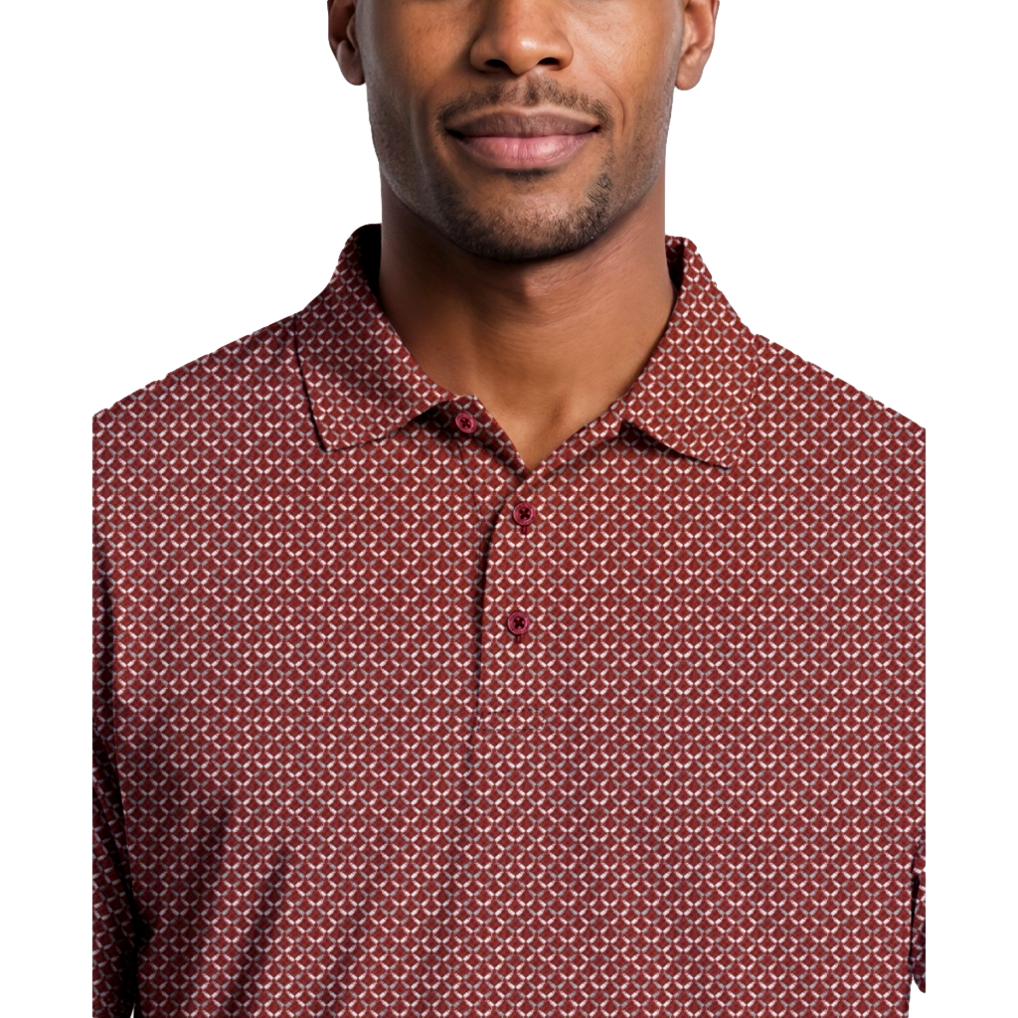 Golf Bag Conversational Men's Golf Polo Shirt