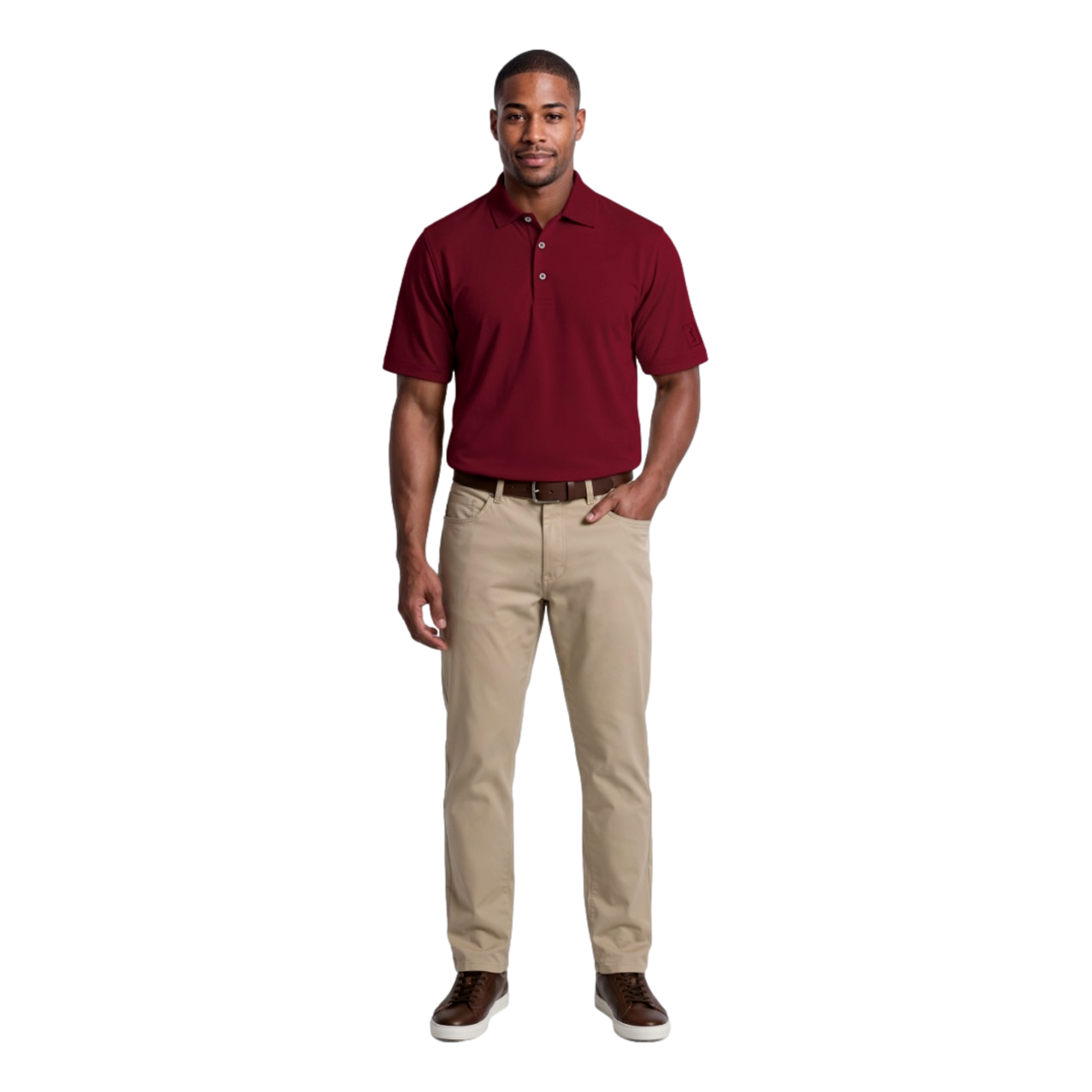 Airflux Men's Golf Polo Shirt