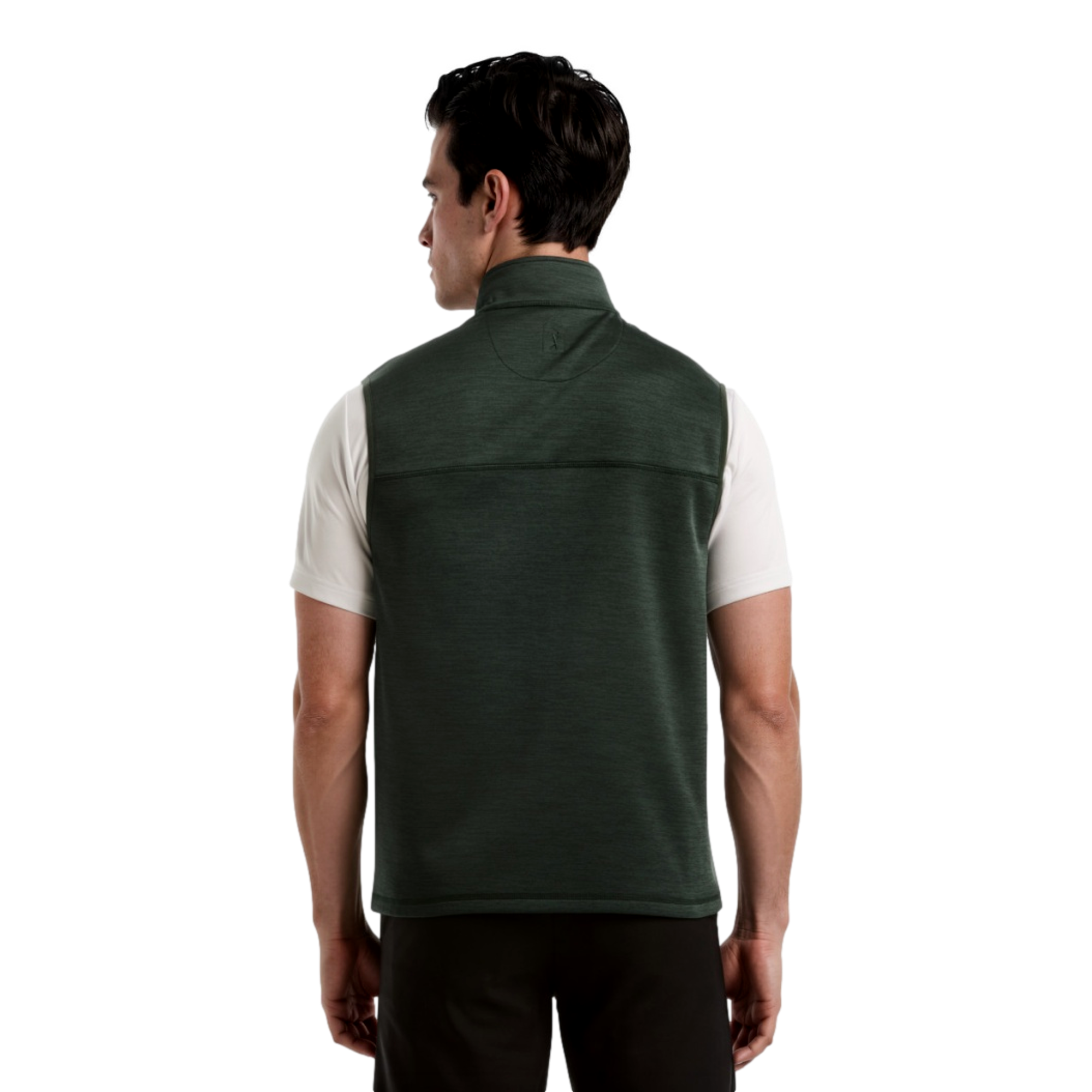 Full Zip Fleece Men's Golf Vest