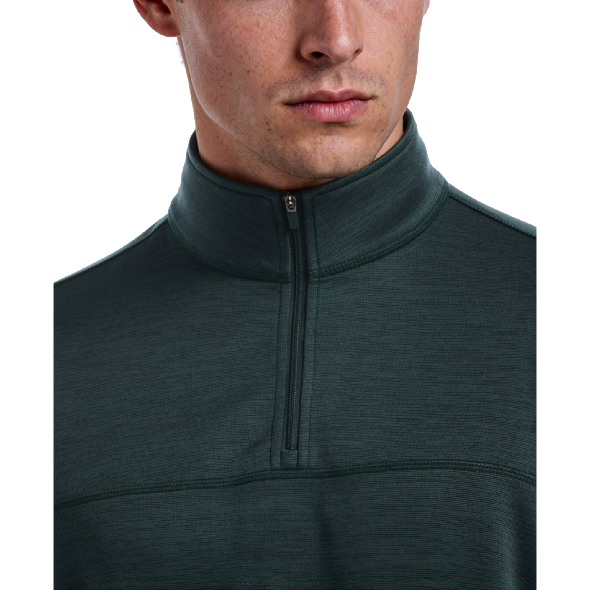 Fleece Long Sleeve Men's Golf Quarter Zip