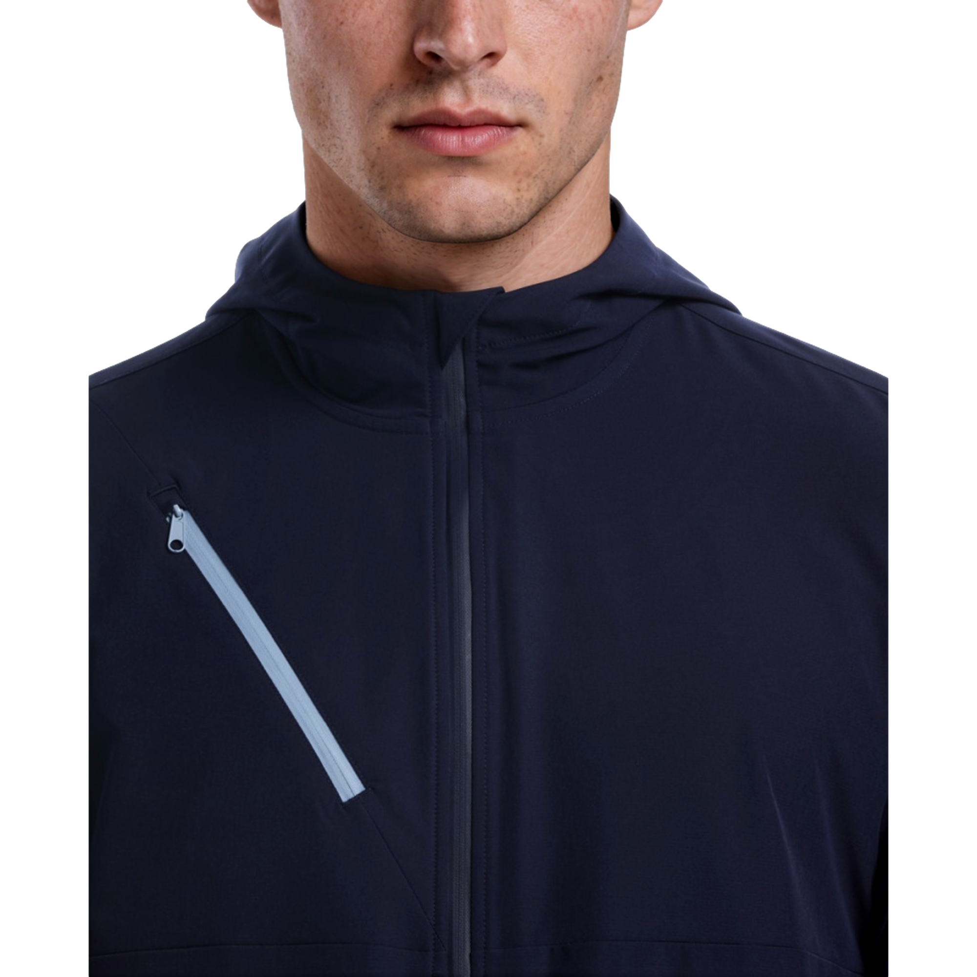 Packable Men's Hooded Golf Jacket