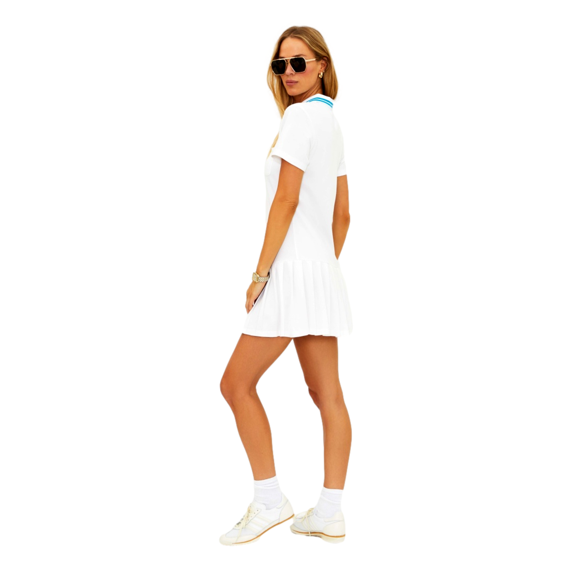 Minette Women's Short Sleeve Golf Dress