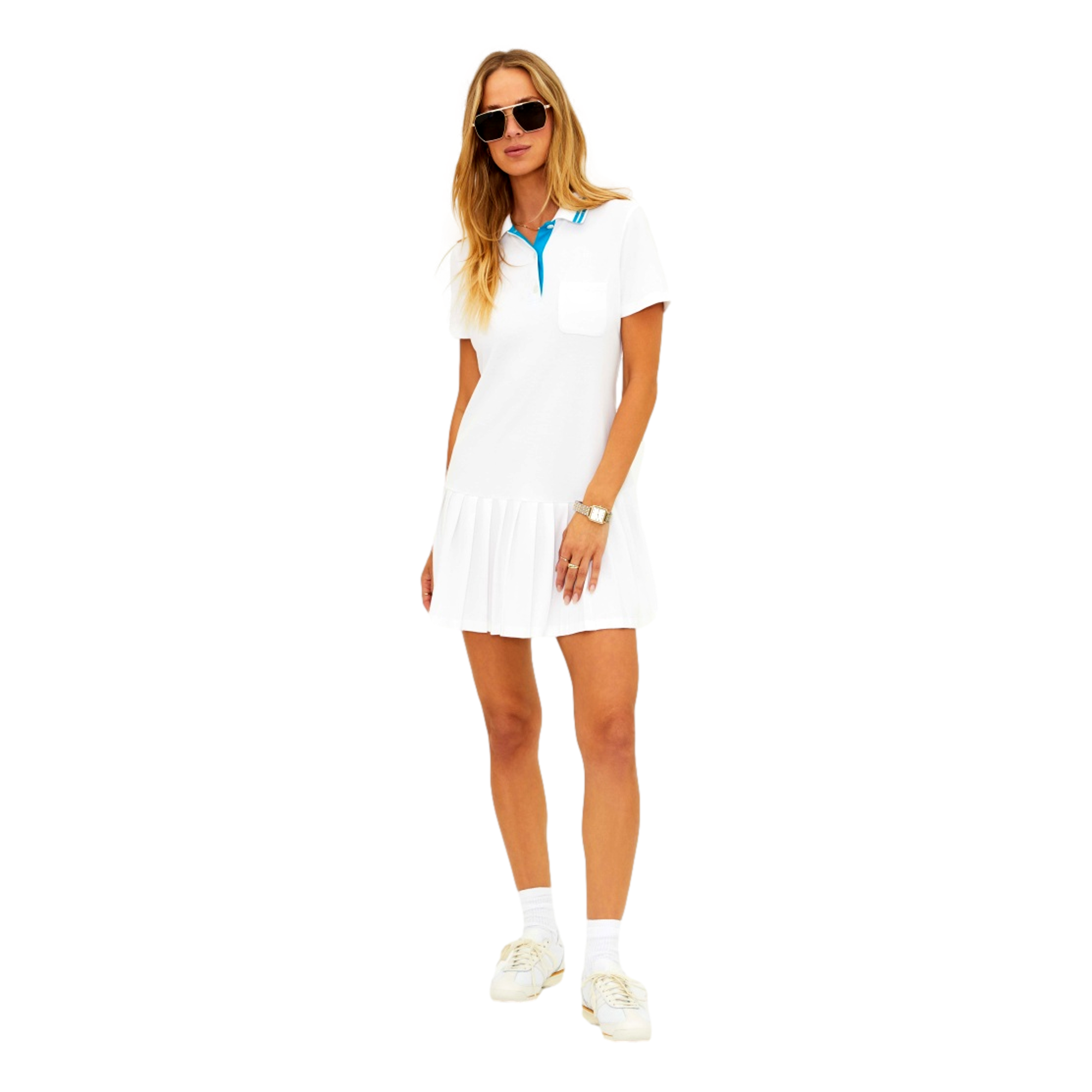 Minette Women's Short Sleeve Golf Dress