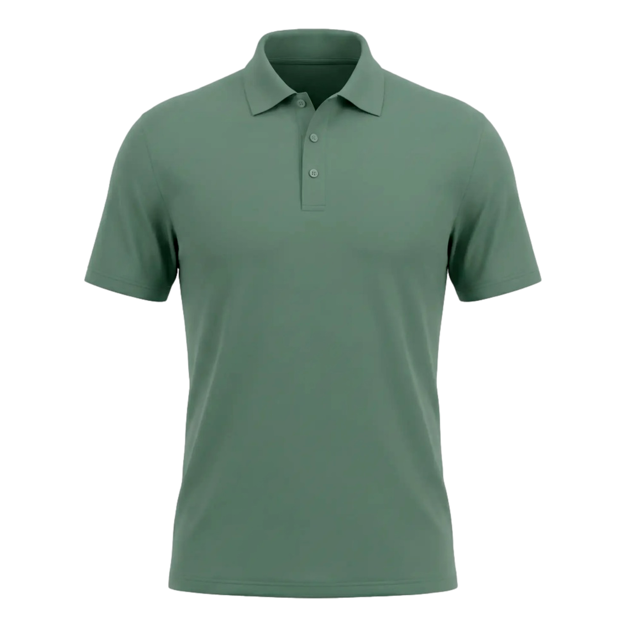 Lux Heather Men's Golf Polo Shirt
