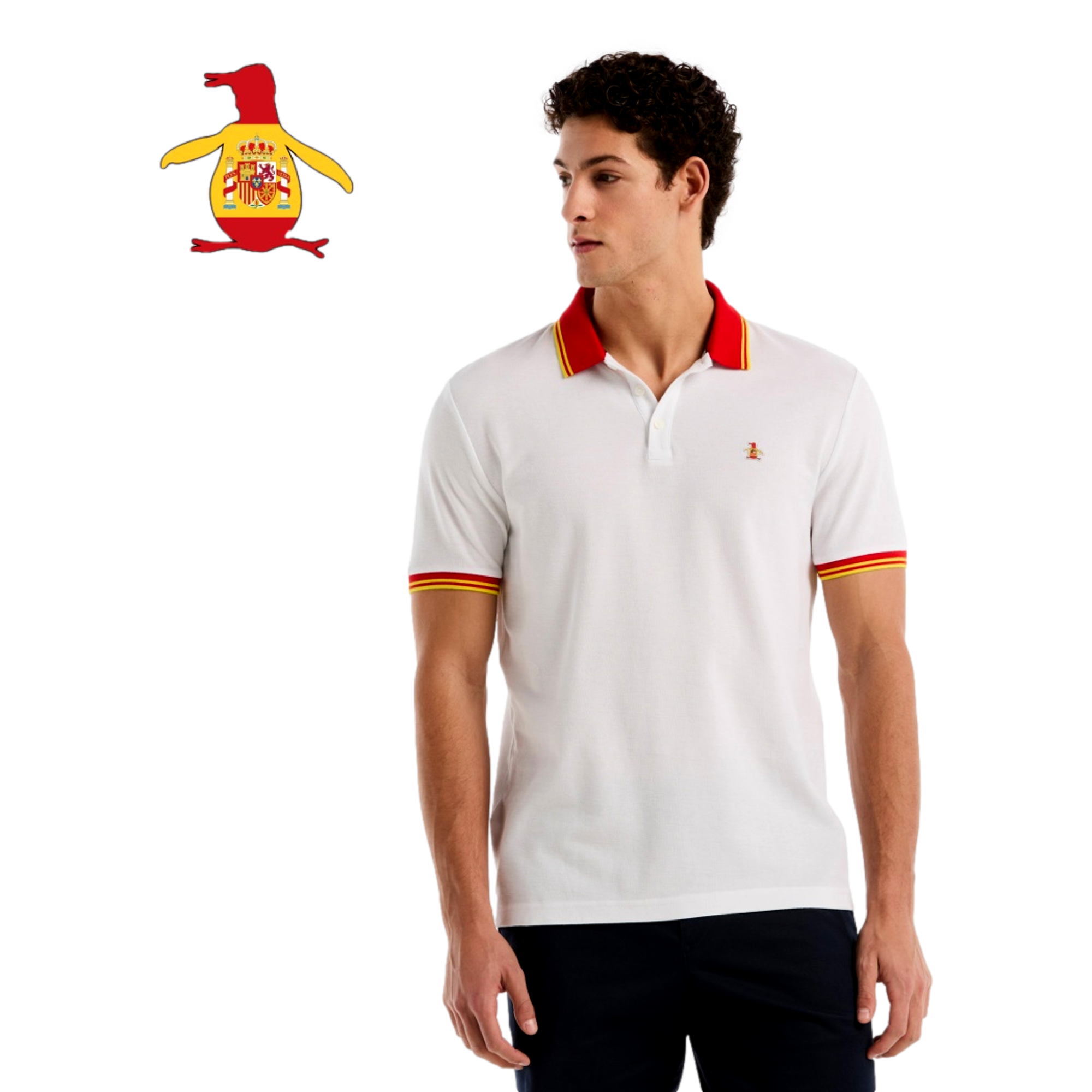 Spain National Match Day Essentials Men's Golf Polo Shirt | PGA