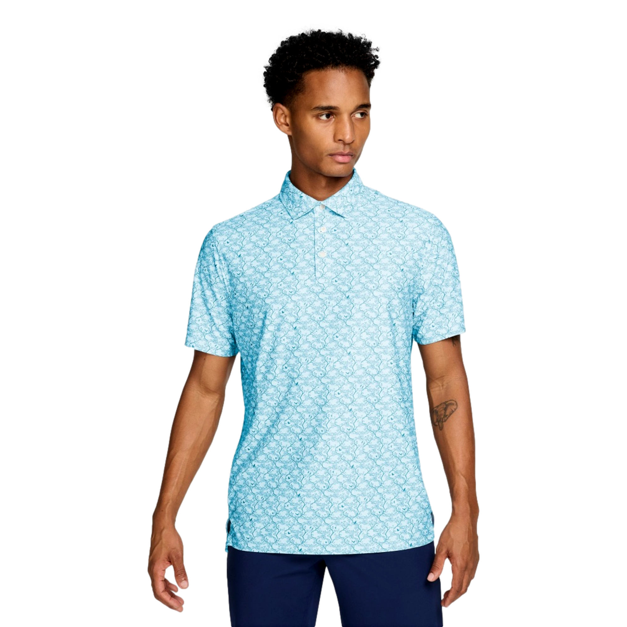 Dri-FIT Tailored Performance Toile Men's Golf Polo Shirt