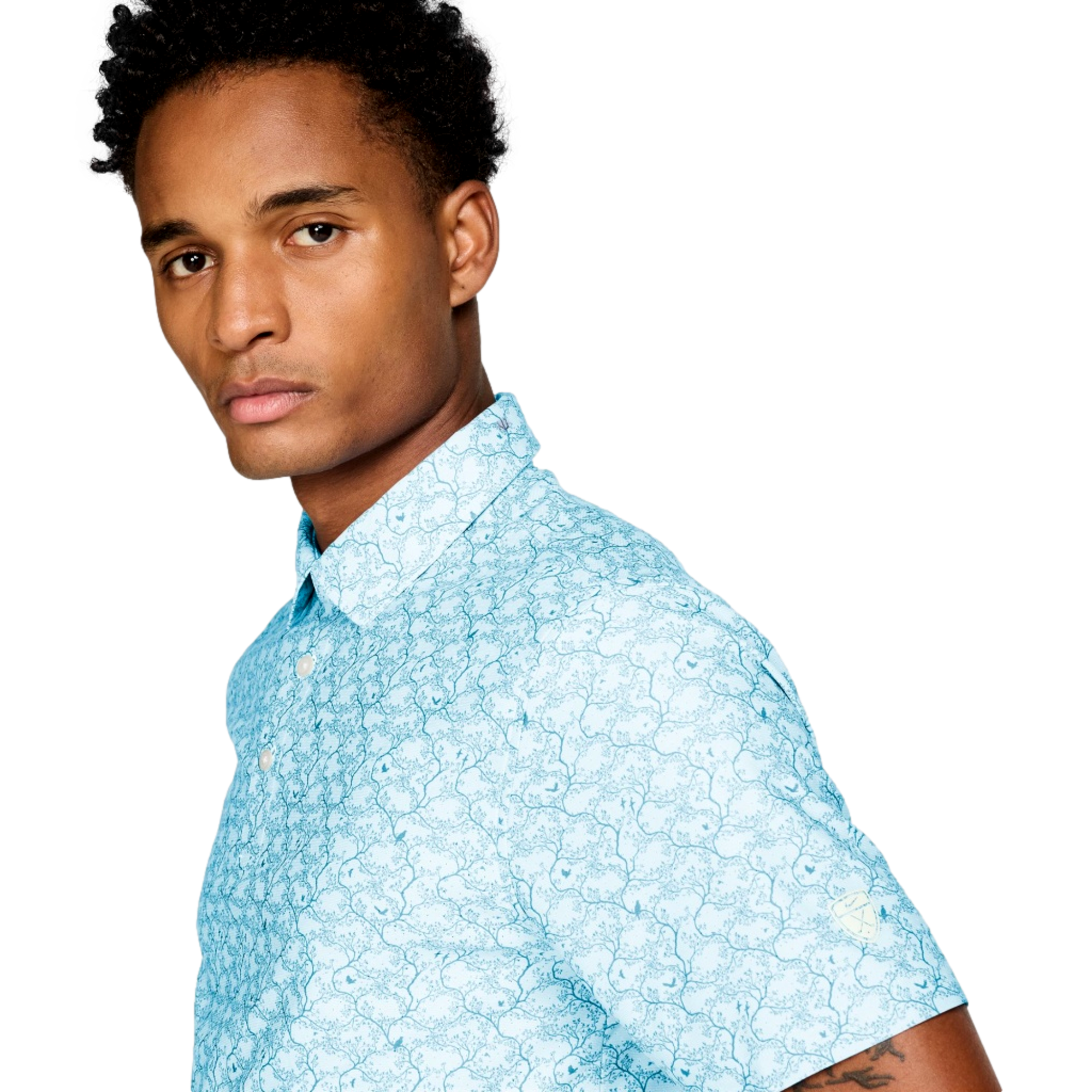 Dri-FIT Tailored Performance Toile Men's Golf Polo Shirt