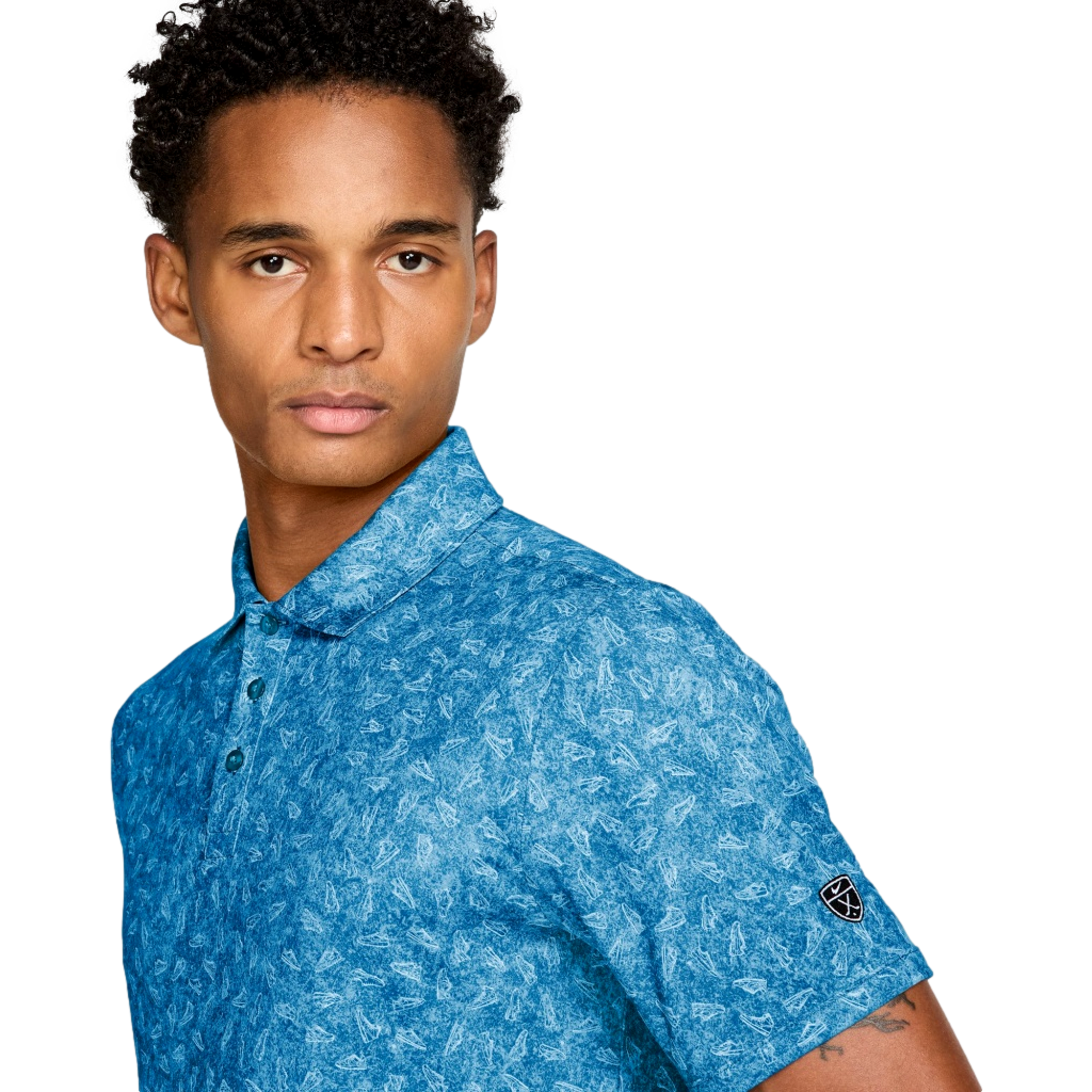 Dri-FIT Par Grass Shoe Men's Golf Polo Shirt