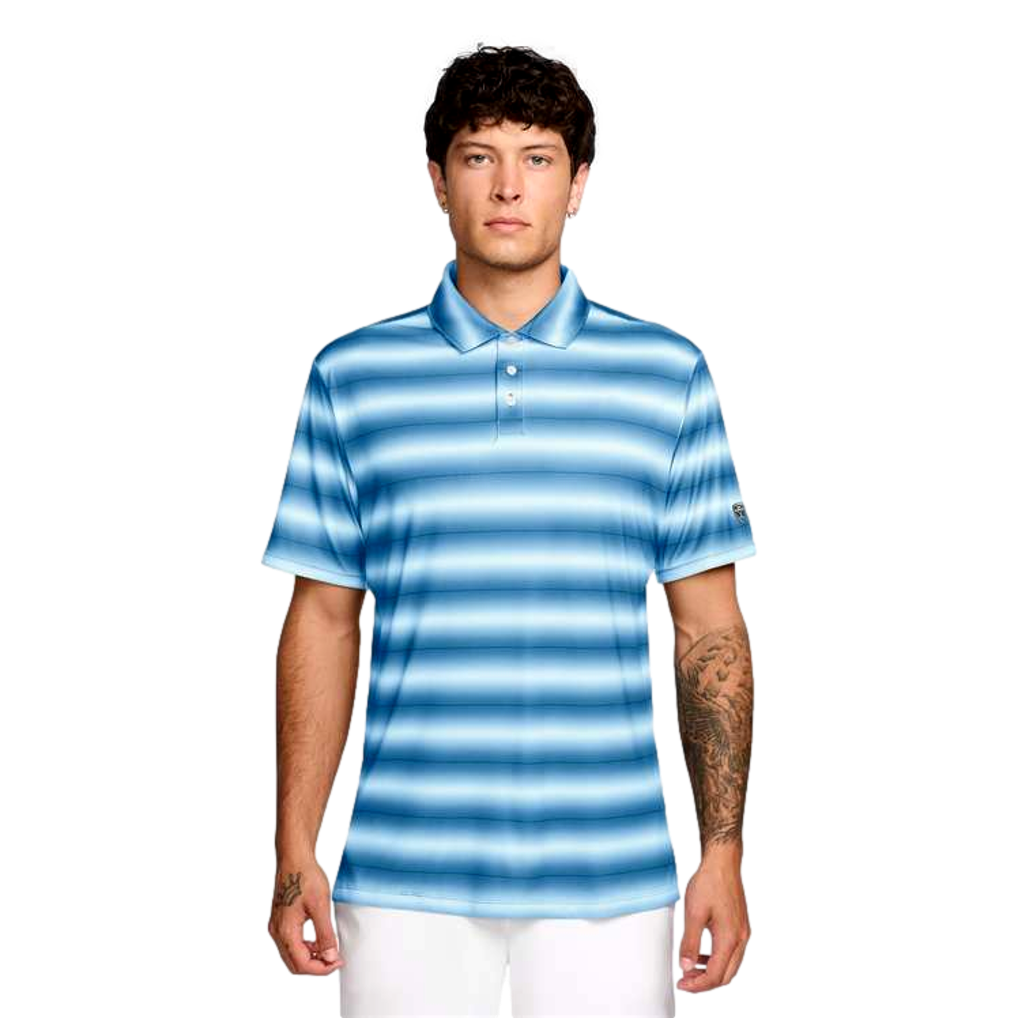 Dri-FIT Par Stripe Open Men's Golf Polo Shirt